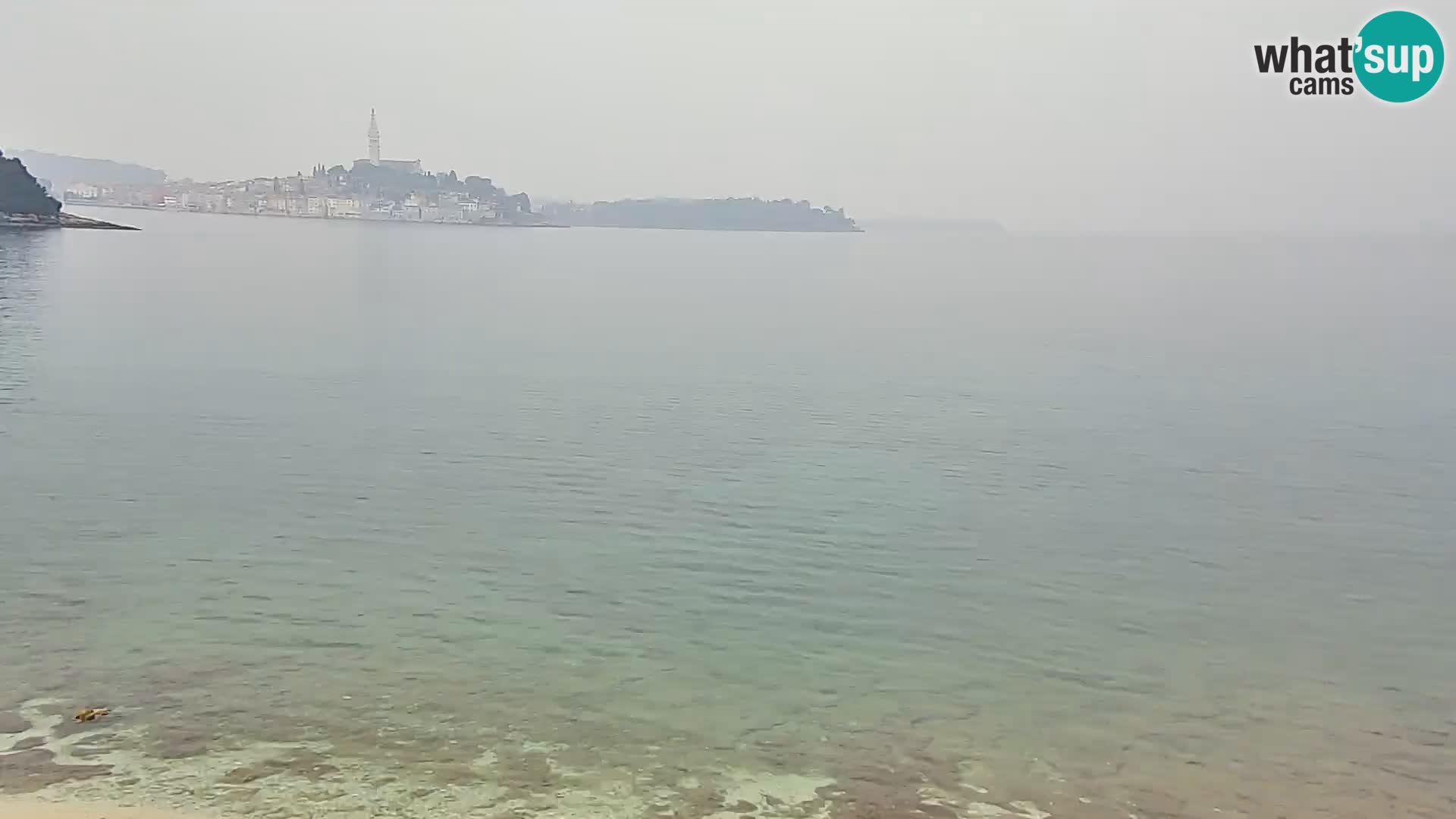 Spletna kamera plaža Borik Rovinj