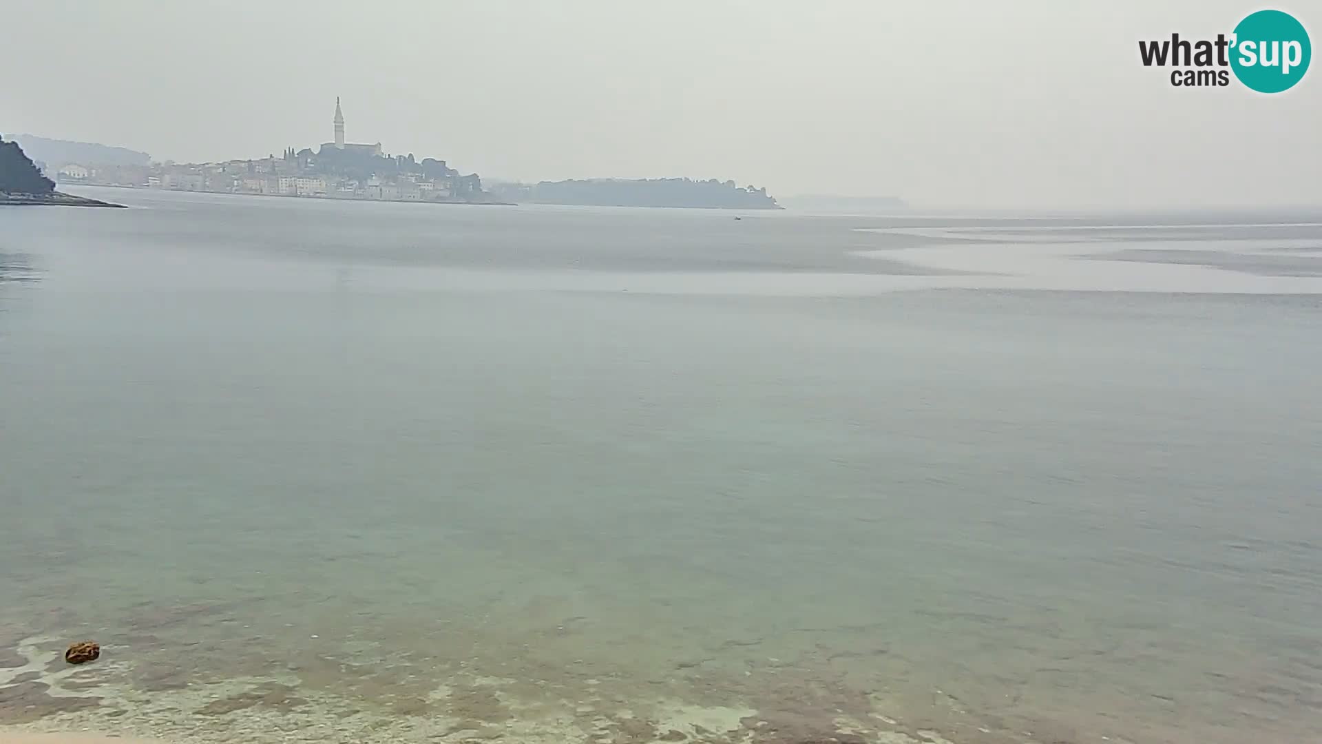 Spletna kamera plaža Borik Rovinj