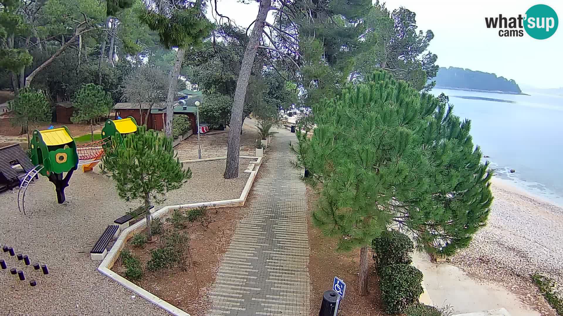 Camera en vivo Borik playa Rovinj – Istria