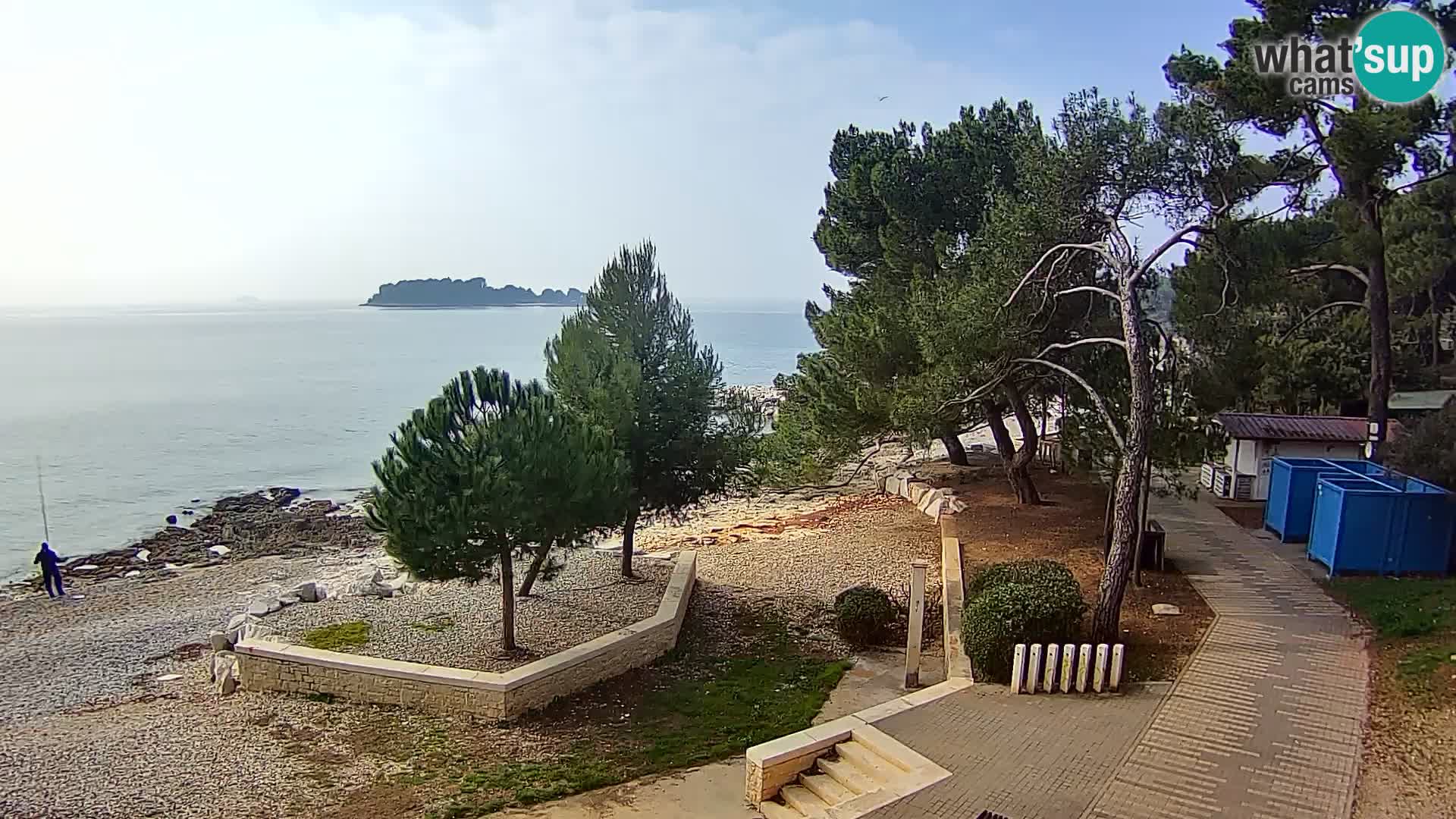 Livecam Borik plage Rovinj – Istrie