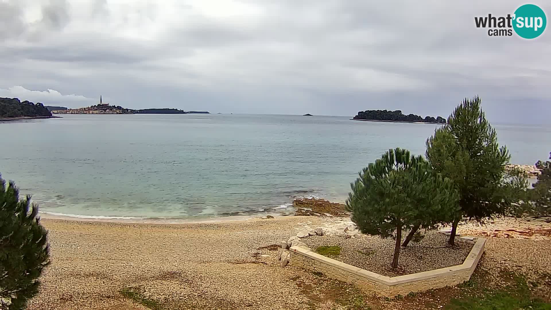 Camera en vivo Borik playa Rovinj – Istria