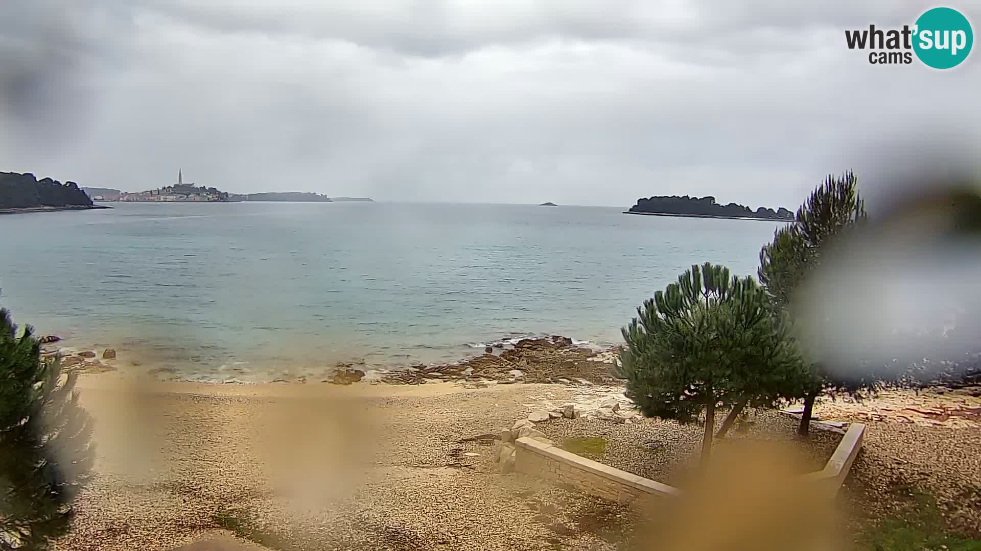 Spletna kamera plaža Borik Rovinj