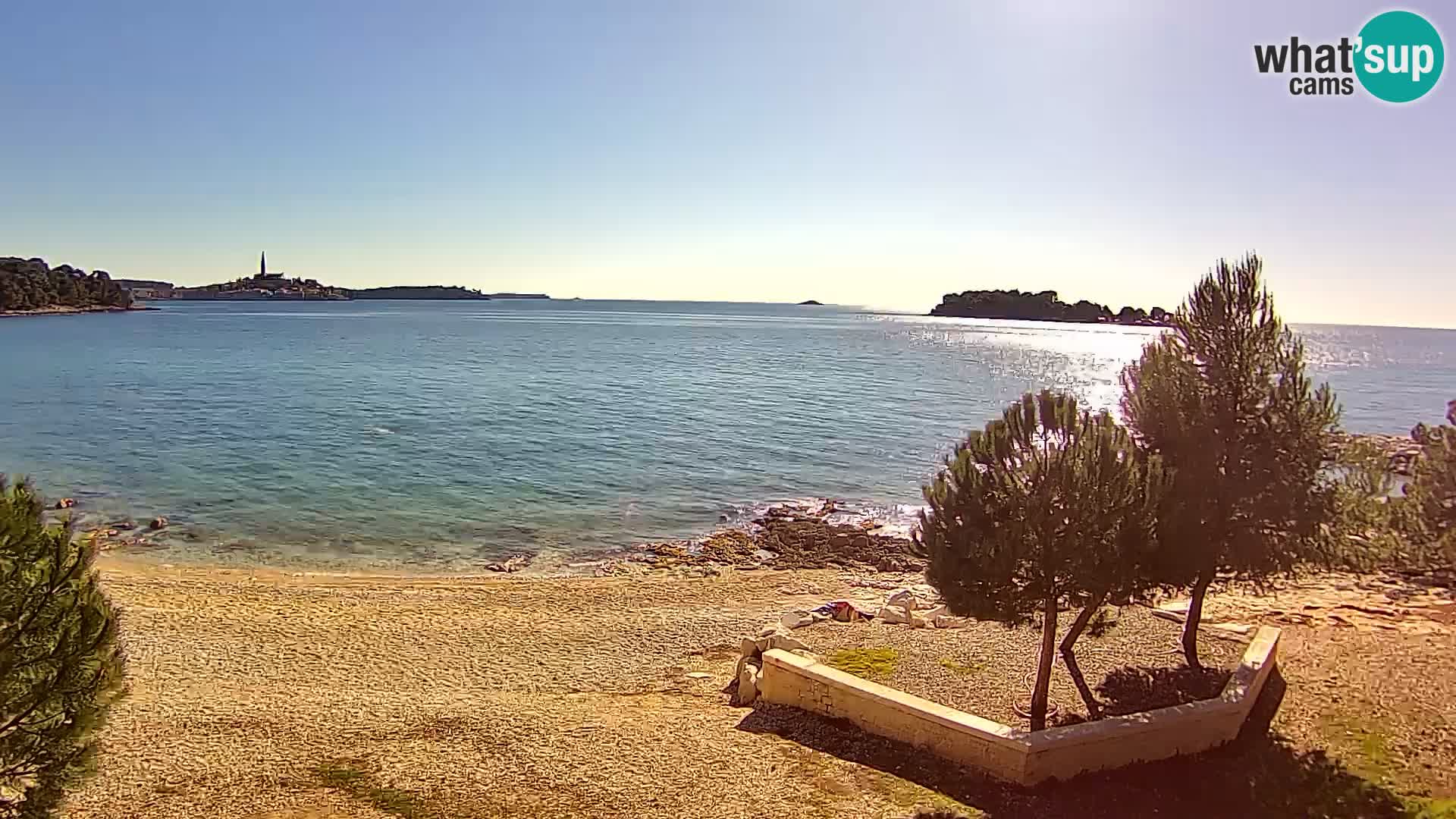 Web kamera Borik plaža Rovinj – Istra