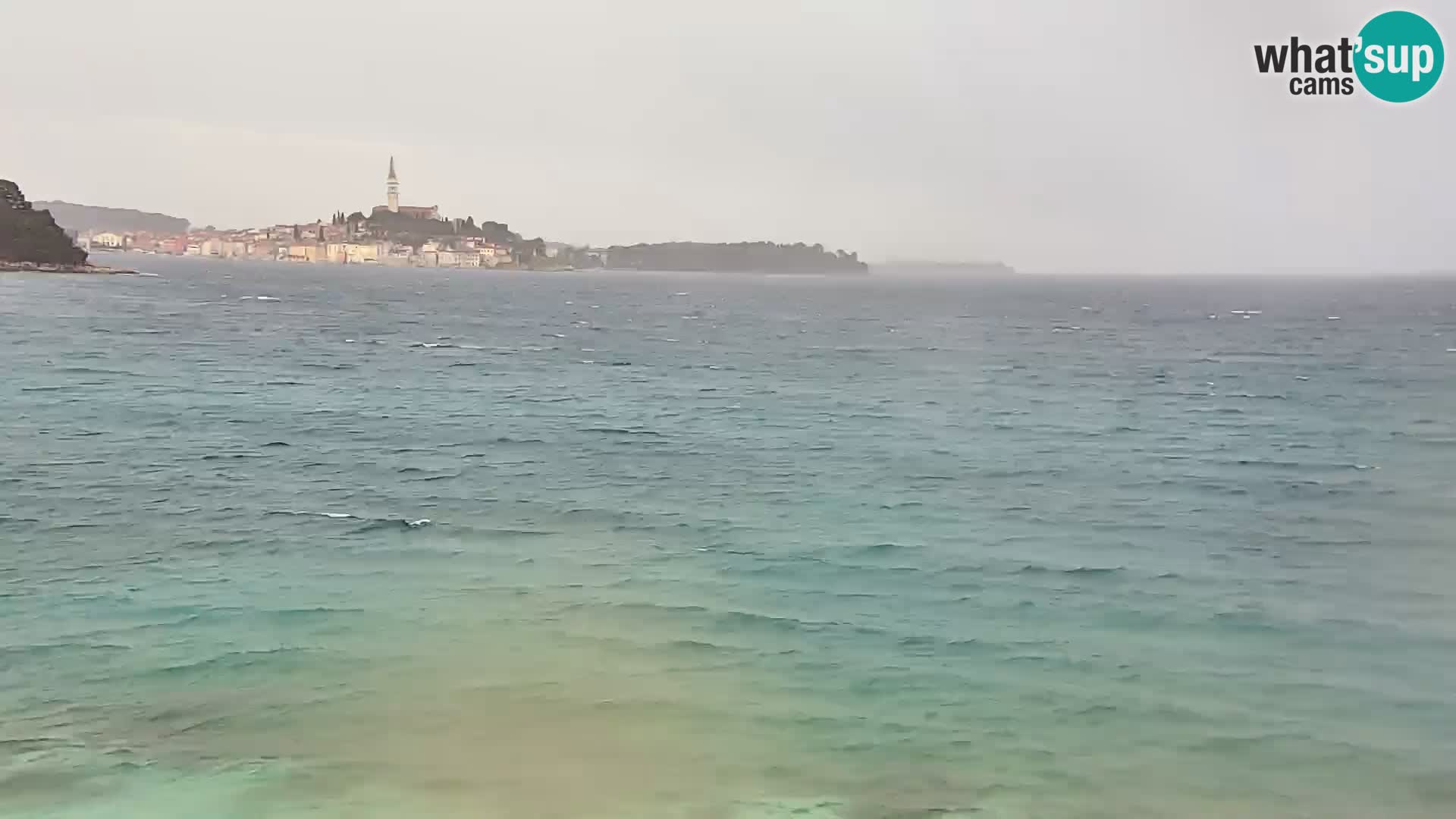 Spletna kamera plaža Borik Rovinj