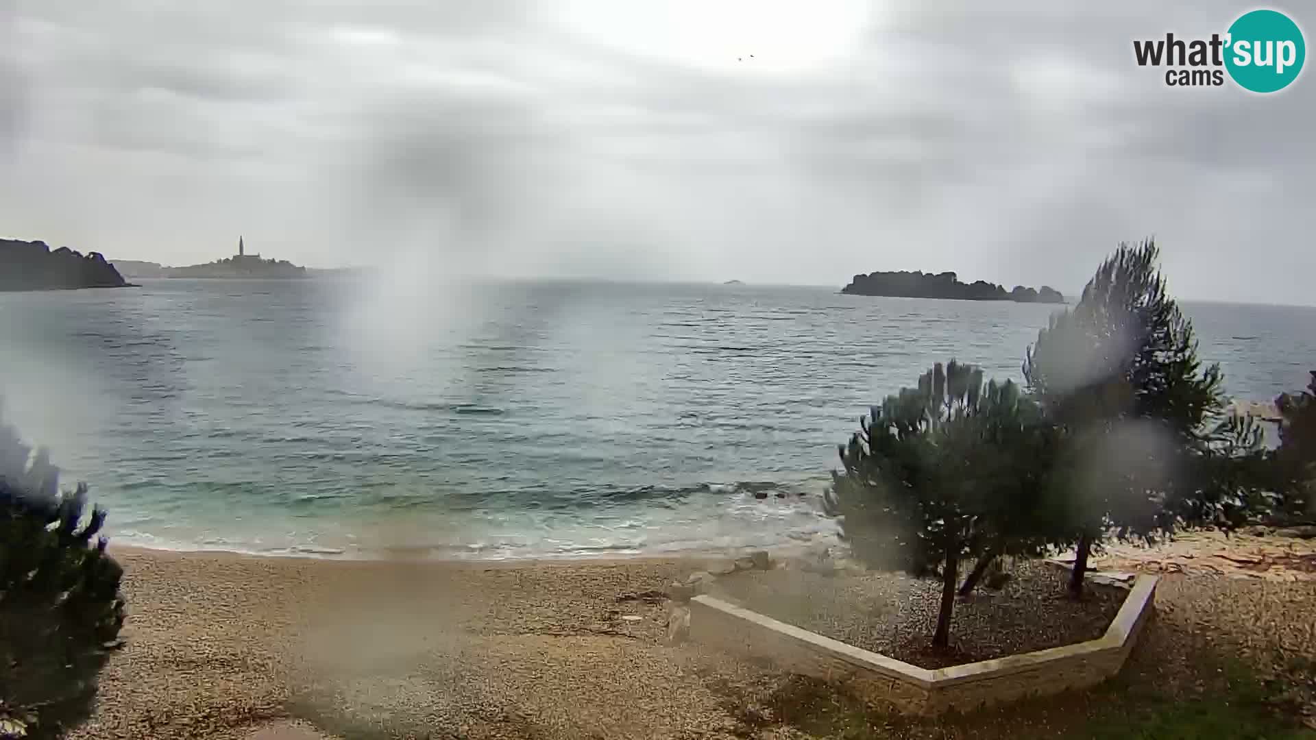 Spletna kamera plaža Borik Rovinj