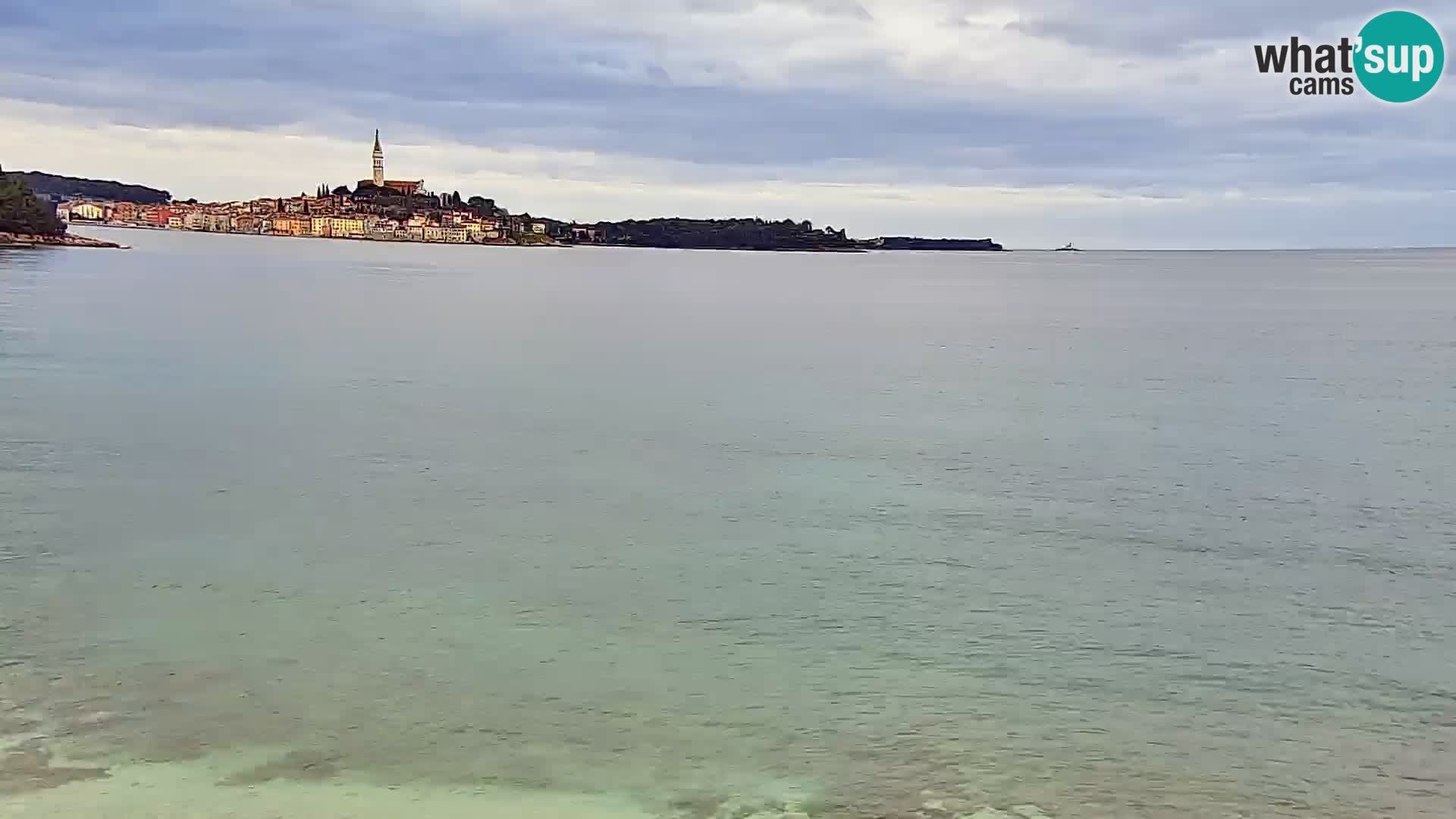 Webcam Spiaggia Borik a Rovigno – Istria