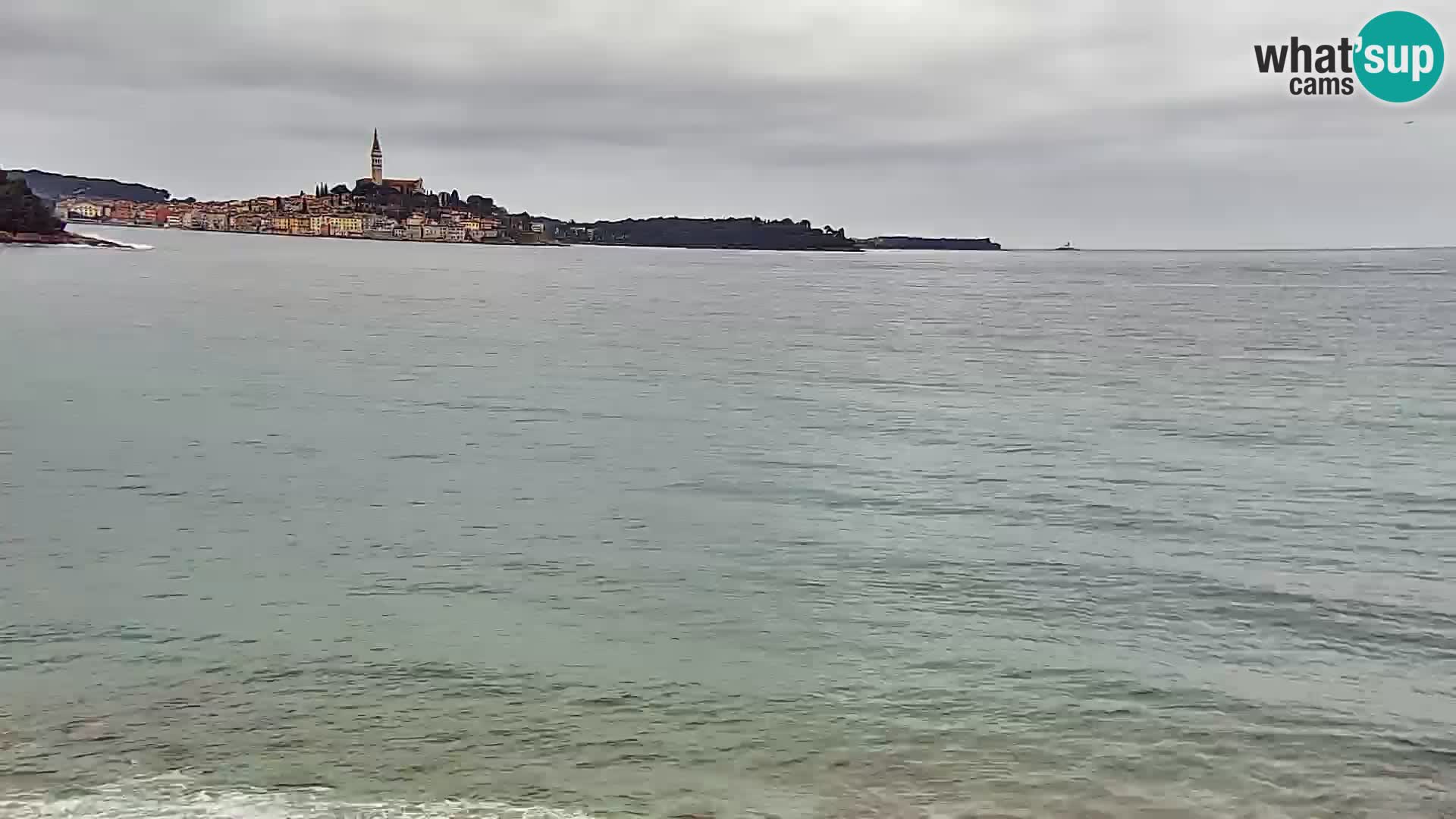 Spletna kamera plaža Borik Rovinj