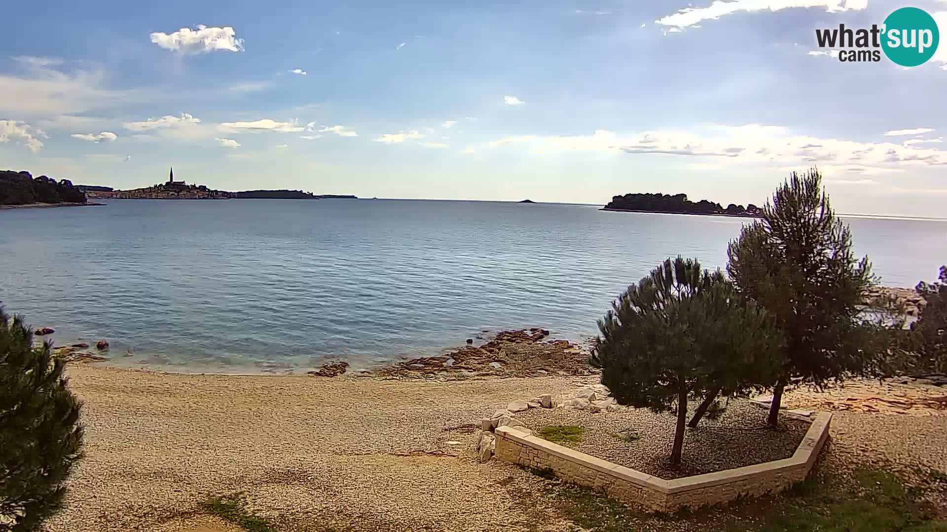 Livecam Borik plage Rovinj – Istrie