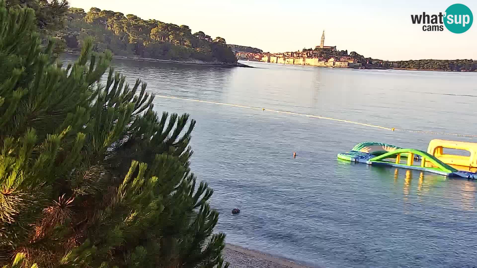 Spletna kamera plaža Borik Rovinj