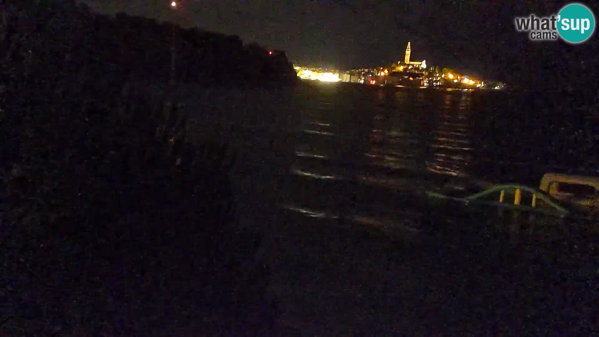 Webcam Spiaggia Borik a Rovigno – Istria