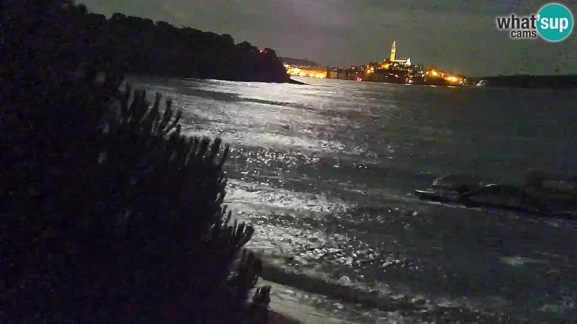 Spletna kamera plaža Borik Rovinj