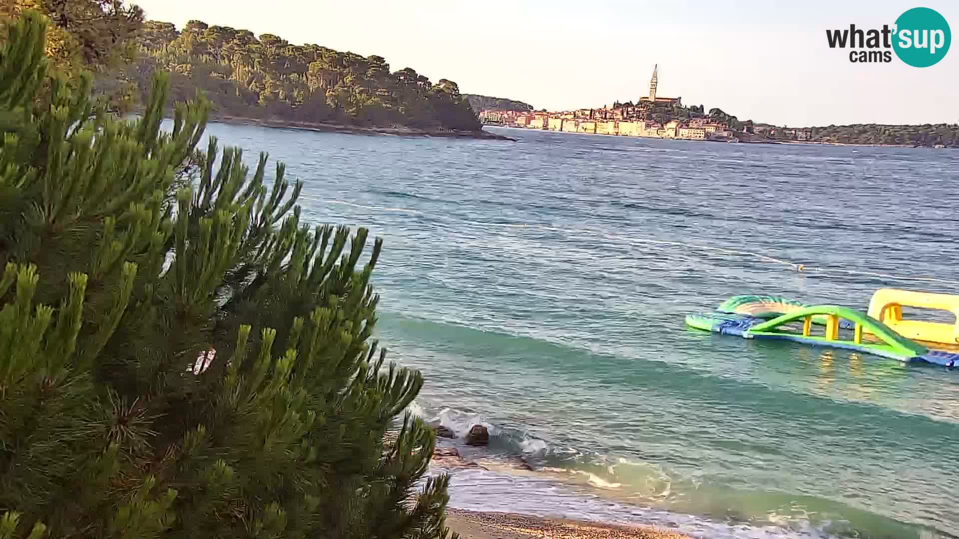 Webcam Spiaggia Borik a Rovigno – Istria
