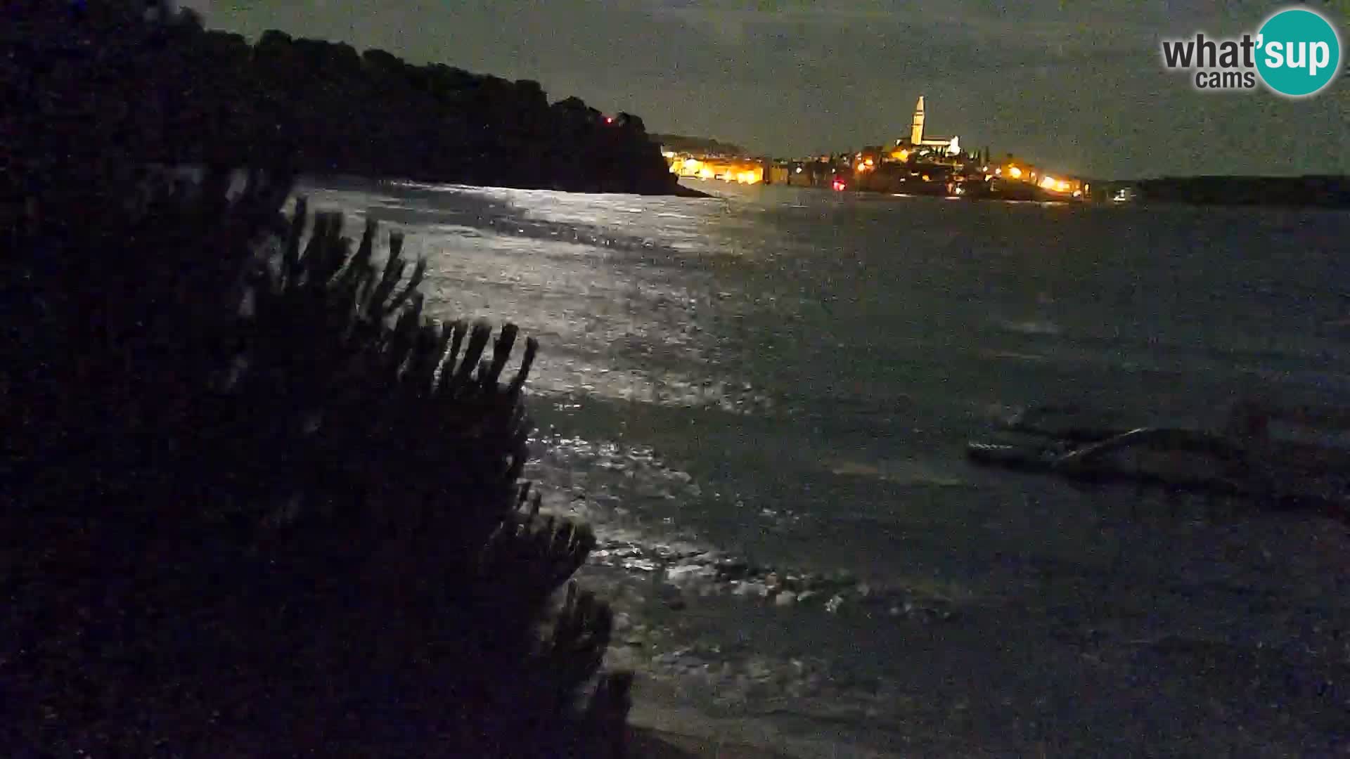 Spletna kamera plaža Borik Rovinj