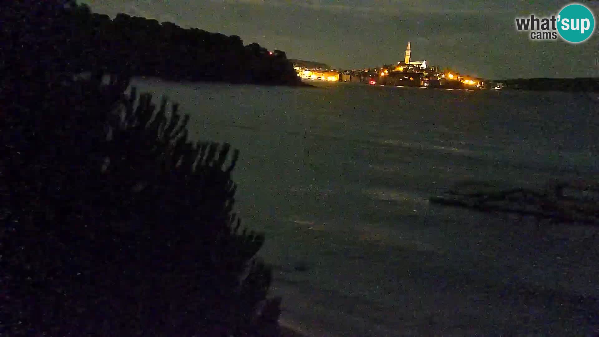 Webcam Spiaggia Borik a Rovigno – Istria