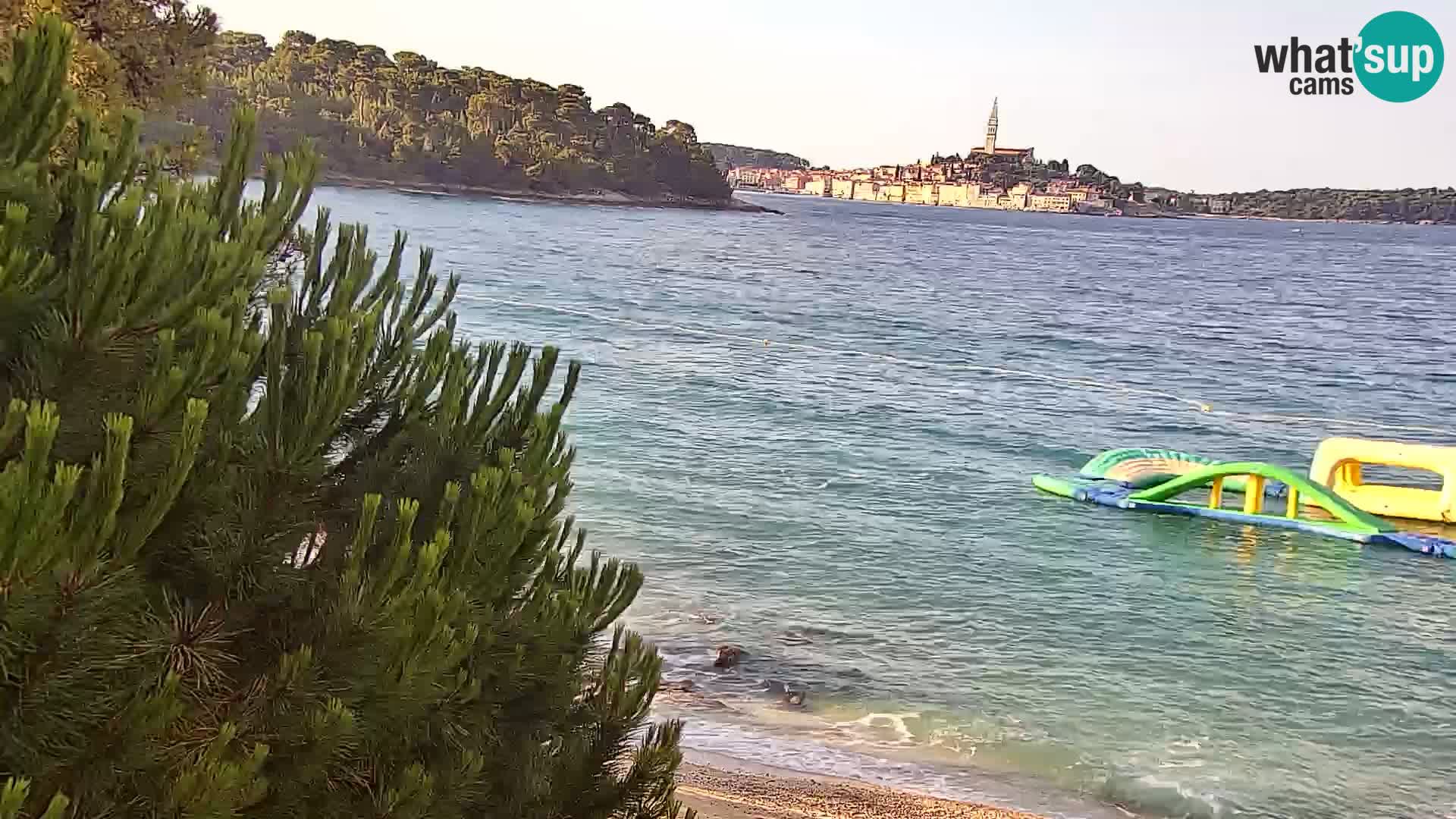 Webcam Spiaggia Borik a Rovigno – Istria