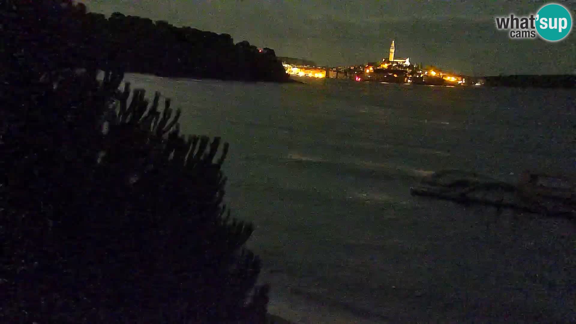 Webcam Spiaggia Borik a Rovigno – Istria