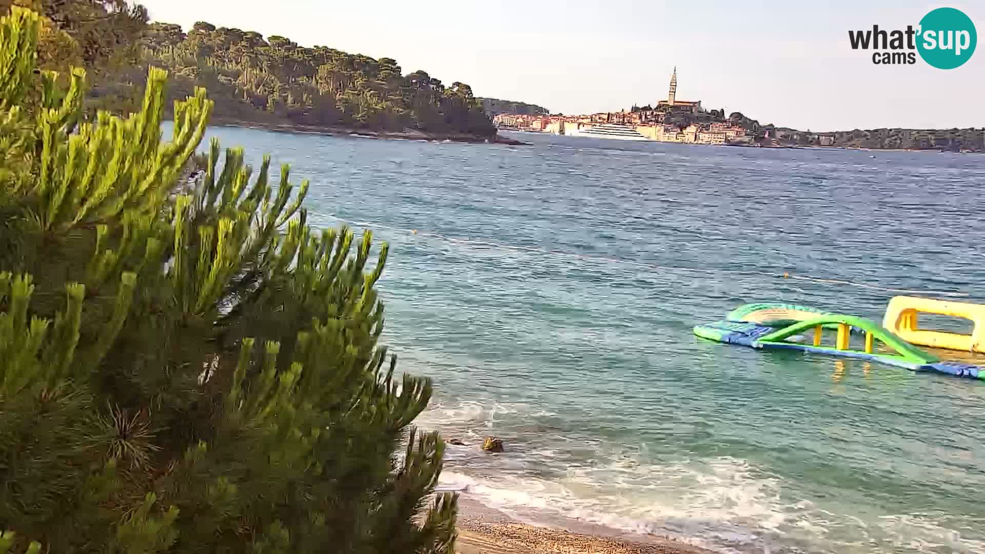 Spletna kamera plaža Borik Rovinj
