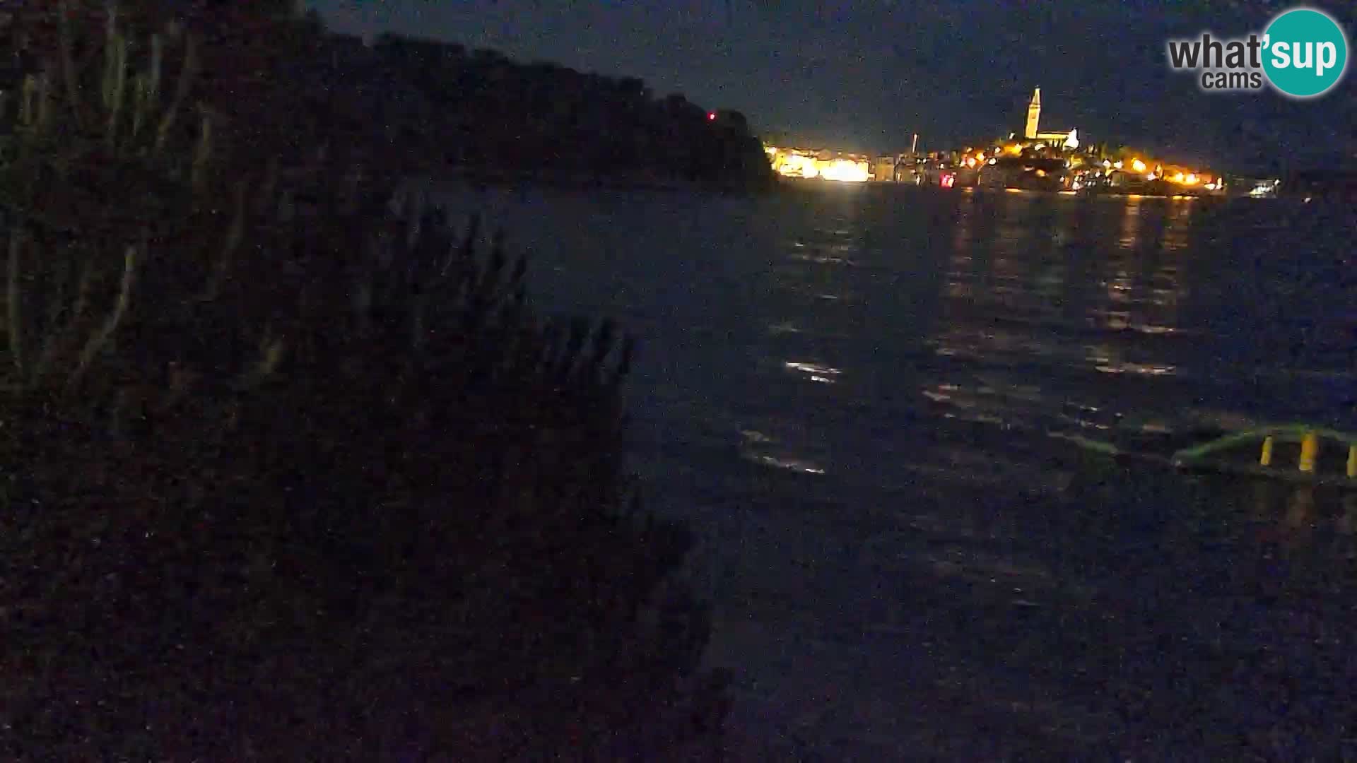 Webcam Spiaggia Borik a Rovigno – Istria
