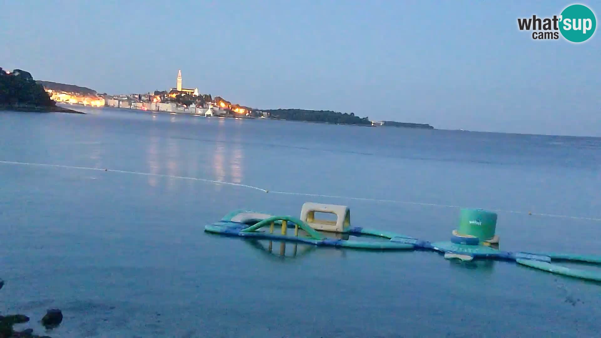 Webcam Spiaggia Borik a Rovigno – Istria