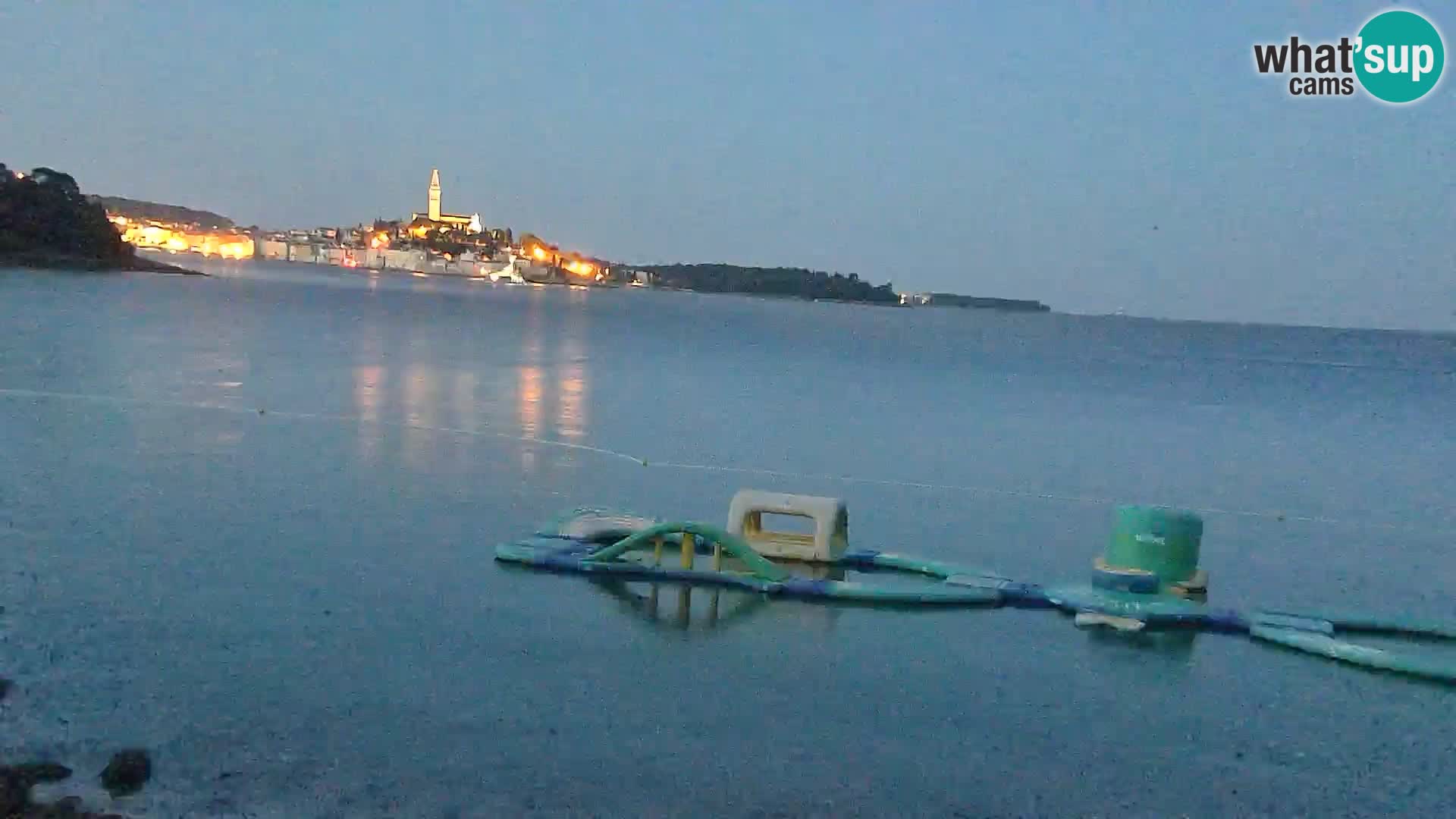 Webcam Spiaggia Borik a Rovigno – Istria