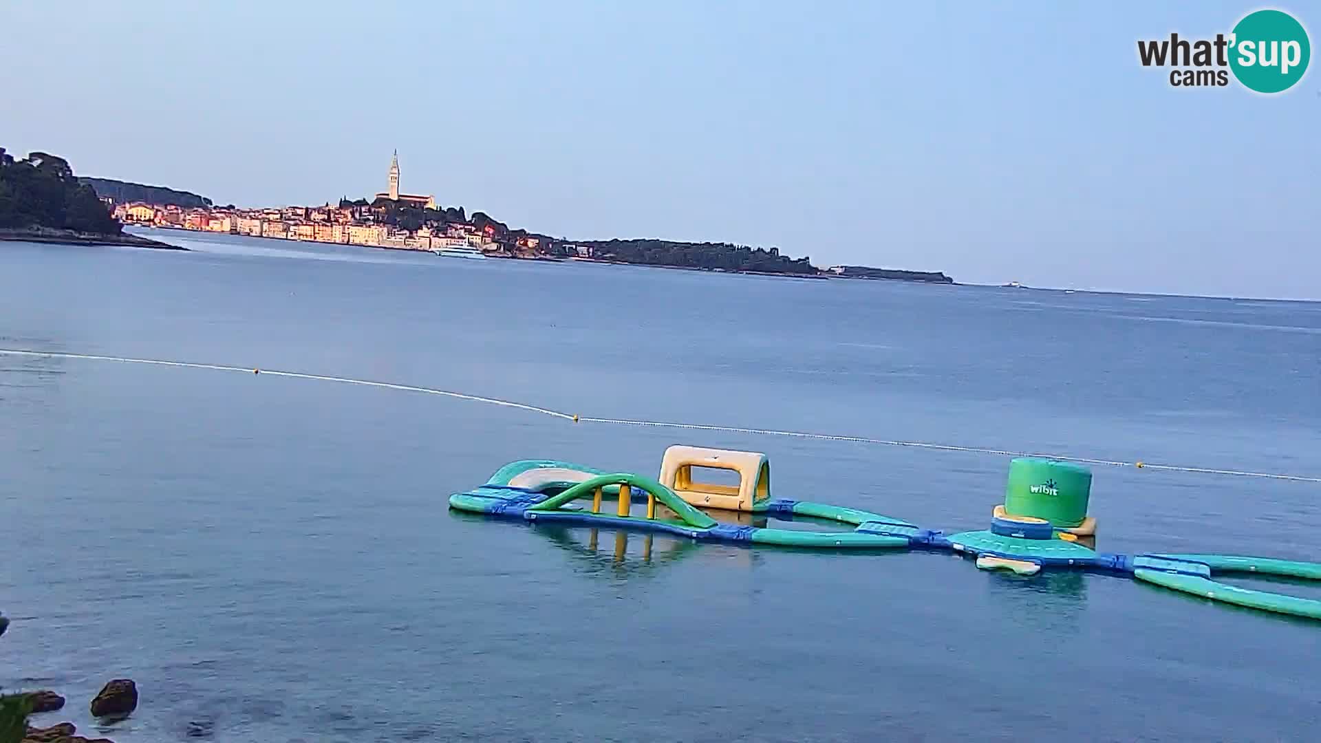 Spletna kamera plaža Borik Rovinj