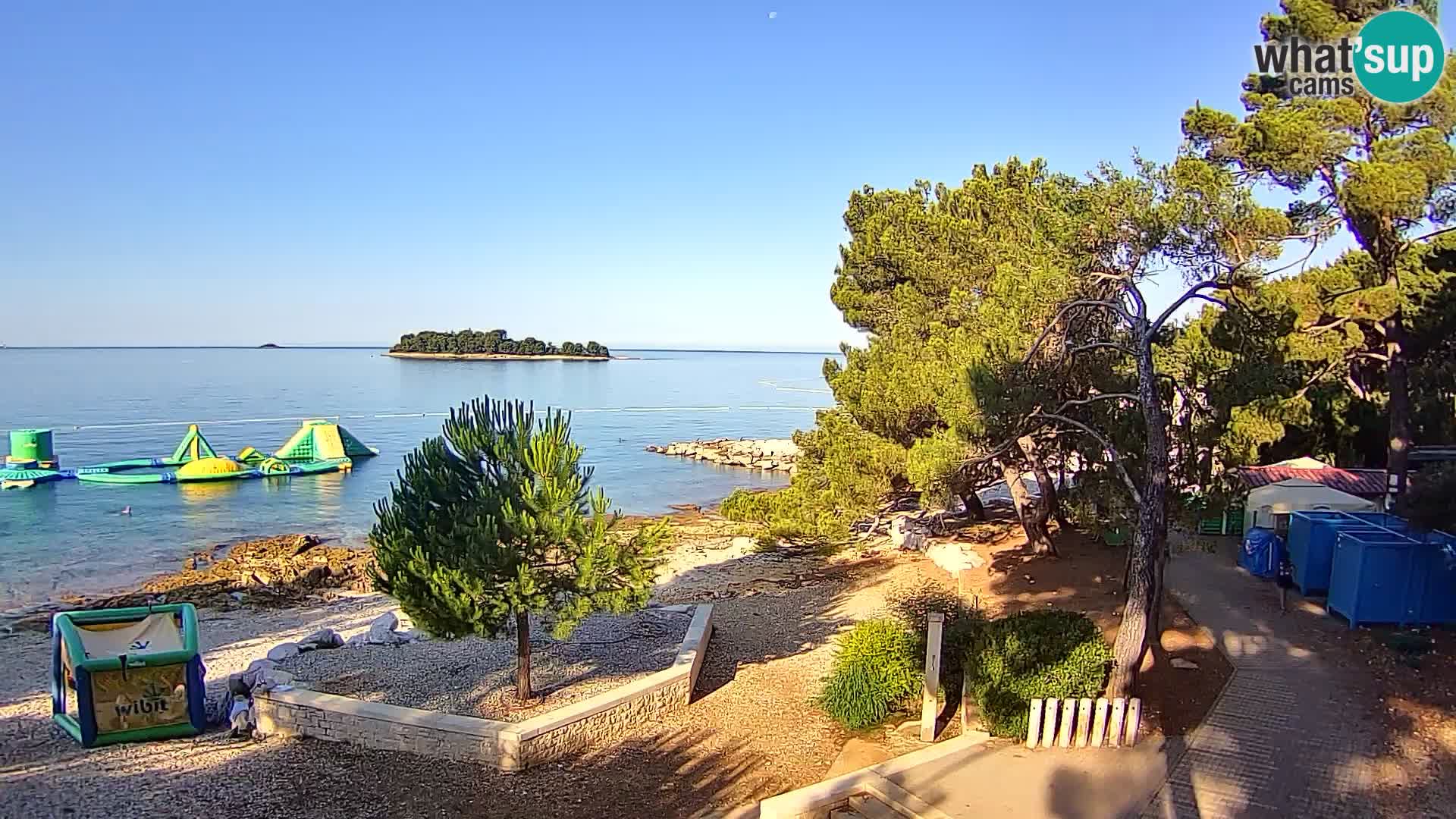 Camera en vivo Borik playa Rovinj – Istria