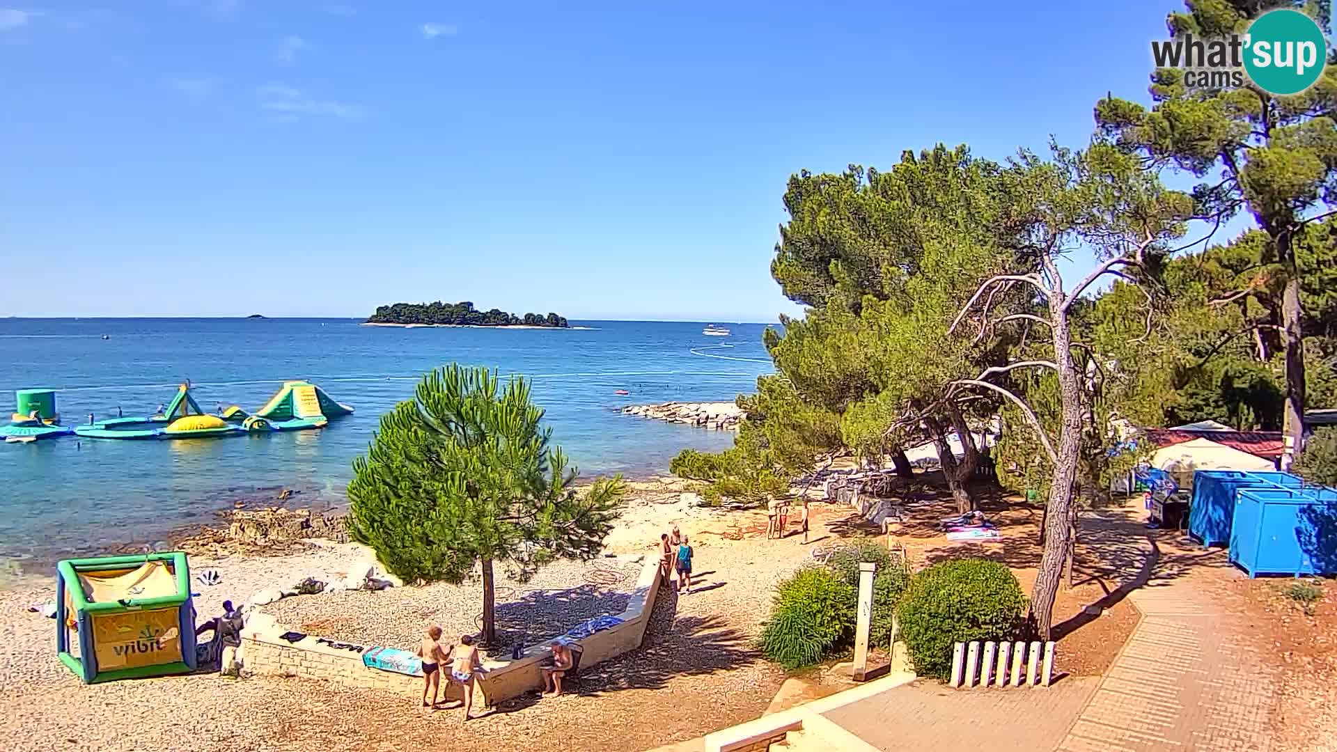 Livecam Borik plage Rovinj – Istrie