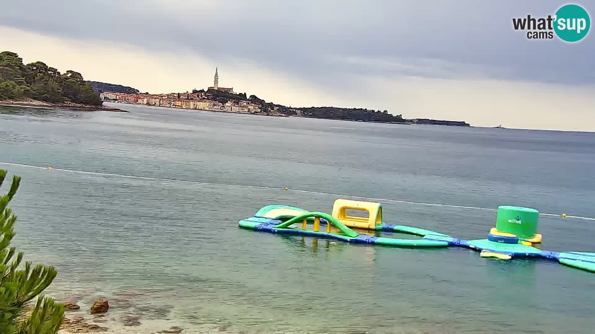 Spletna kamera plaža Borik Rovinj