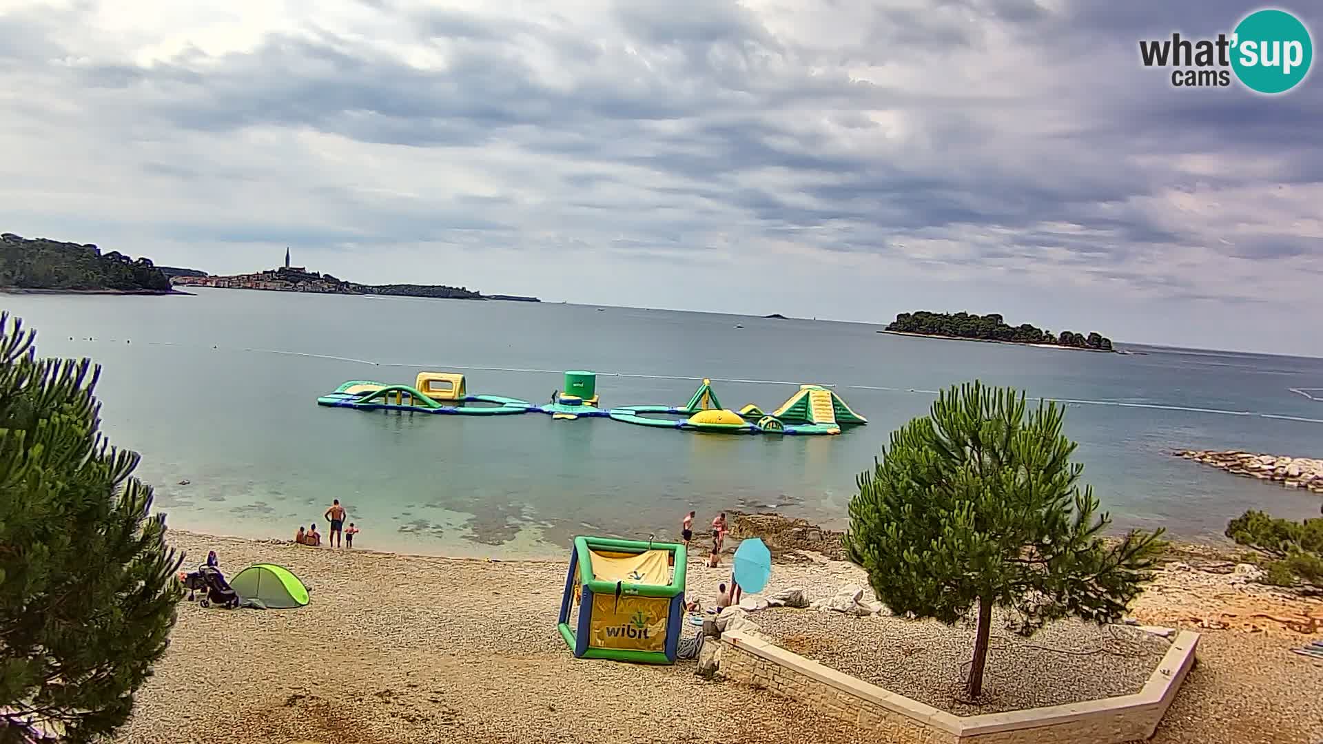 Livecam Borik plage Rovinj – Istrie