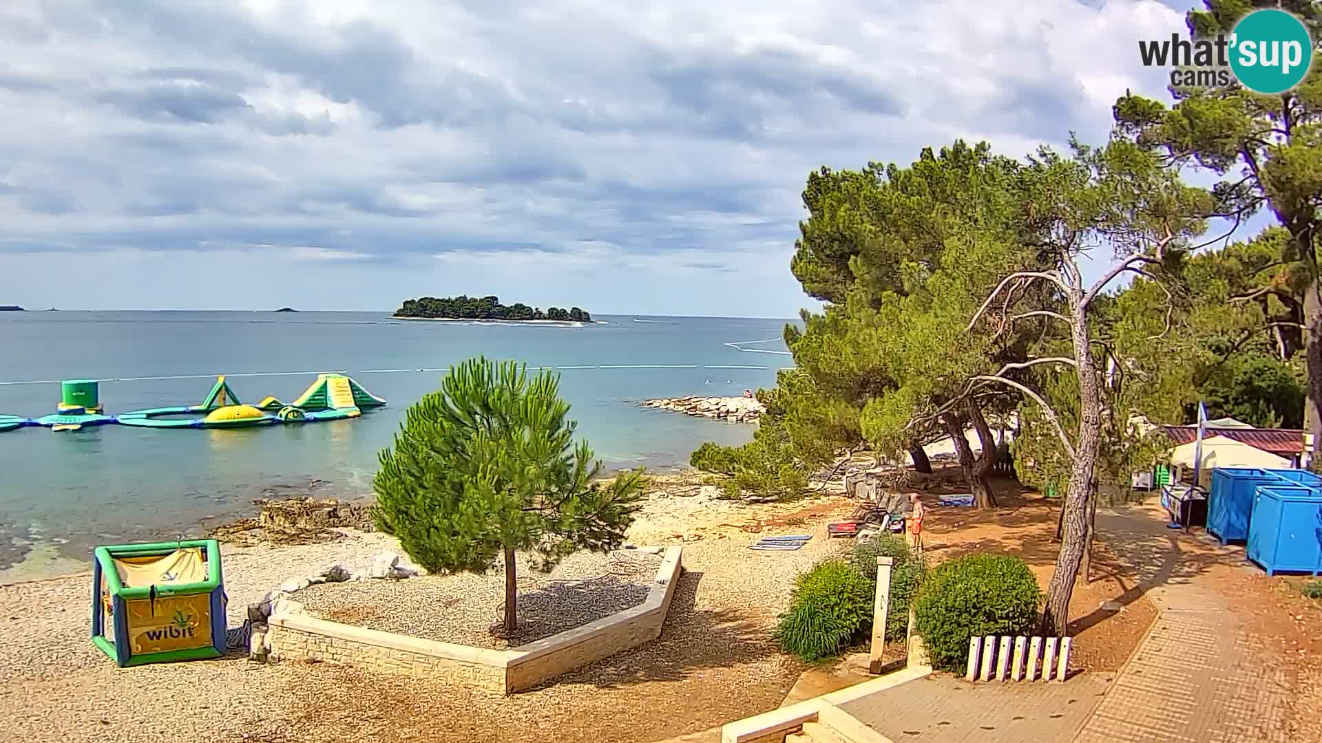 Camera en vivo Borik playa Rovinj – Istria