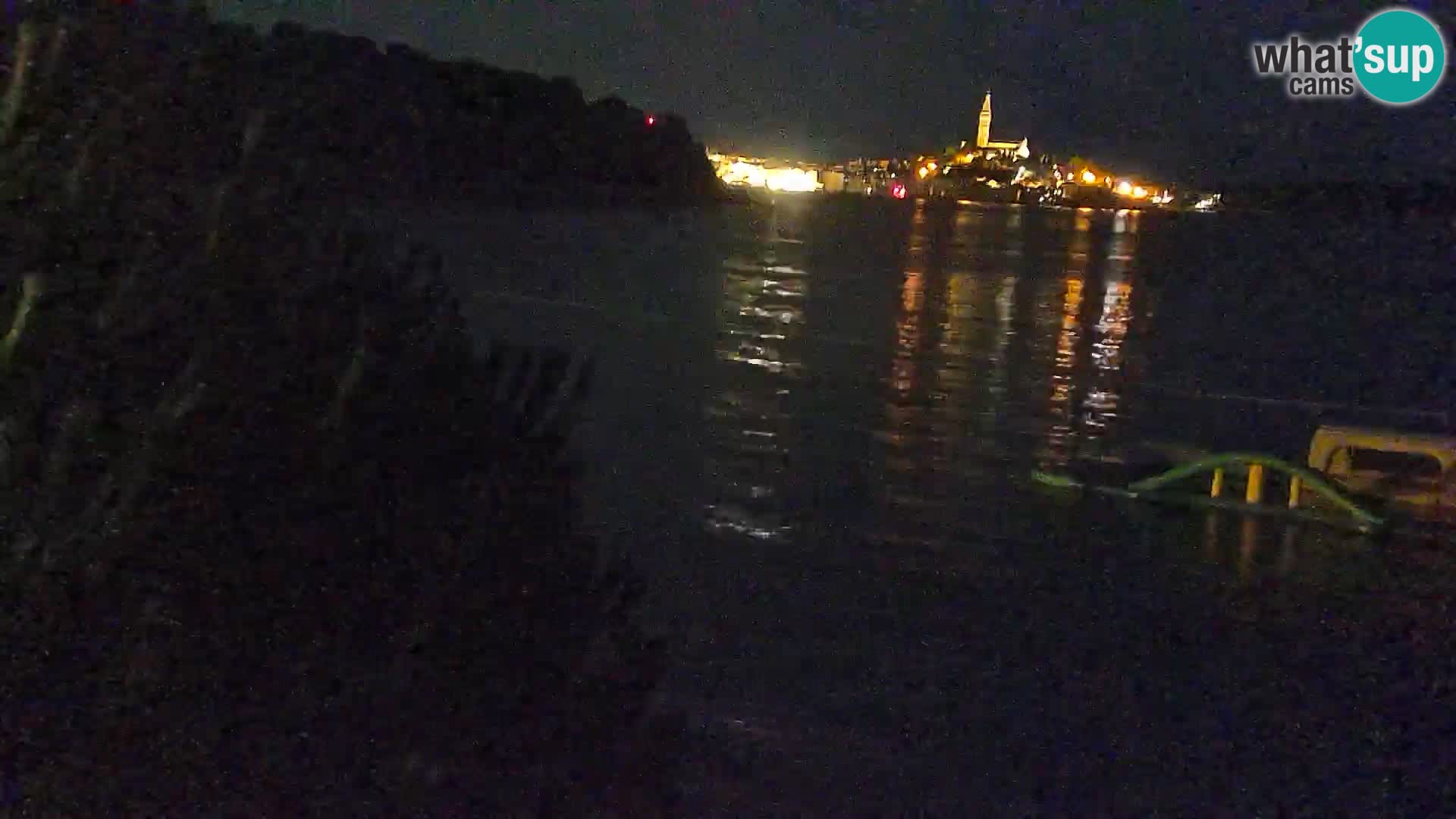 Spletna kamera plaža Borik Rovinj