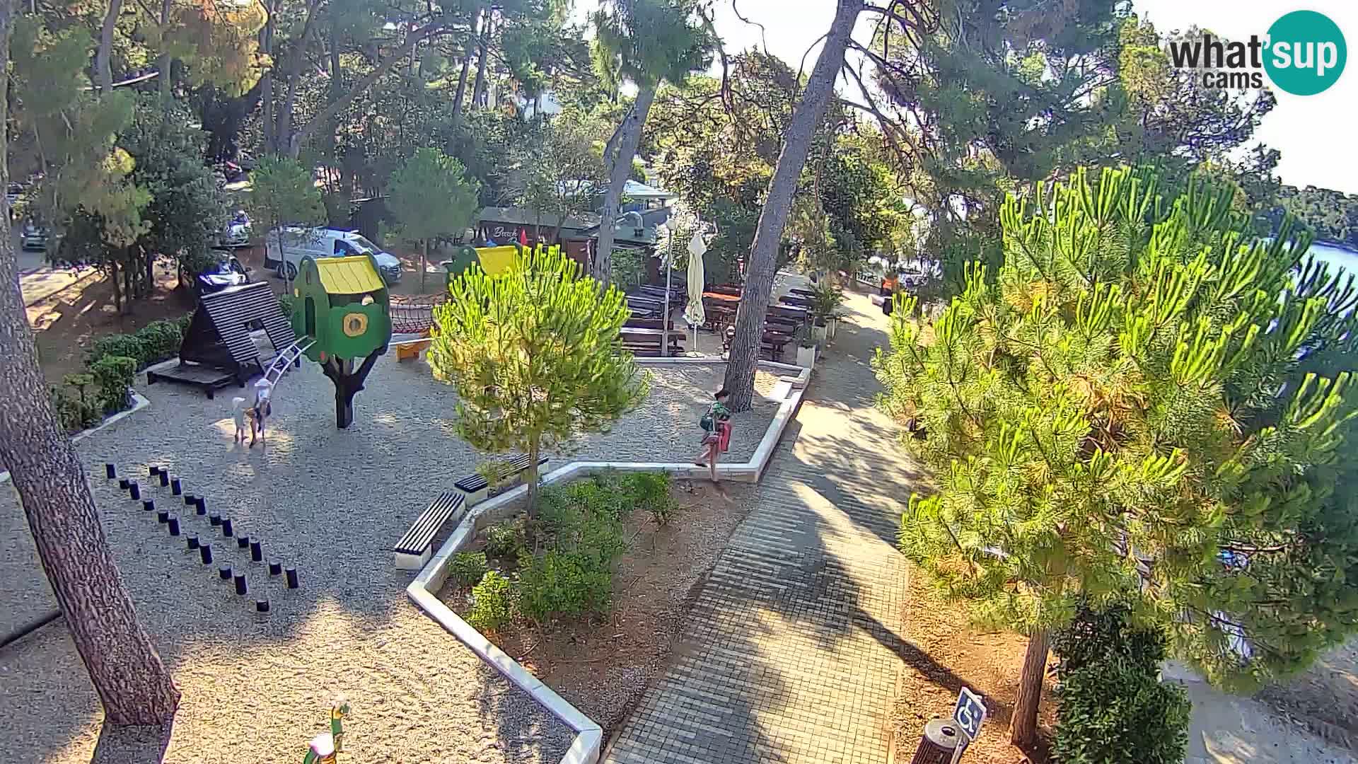 Webcam Spiaggia Borik a Rovigno – Istria