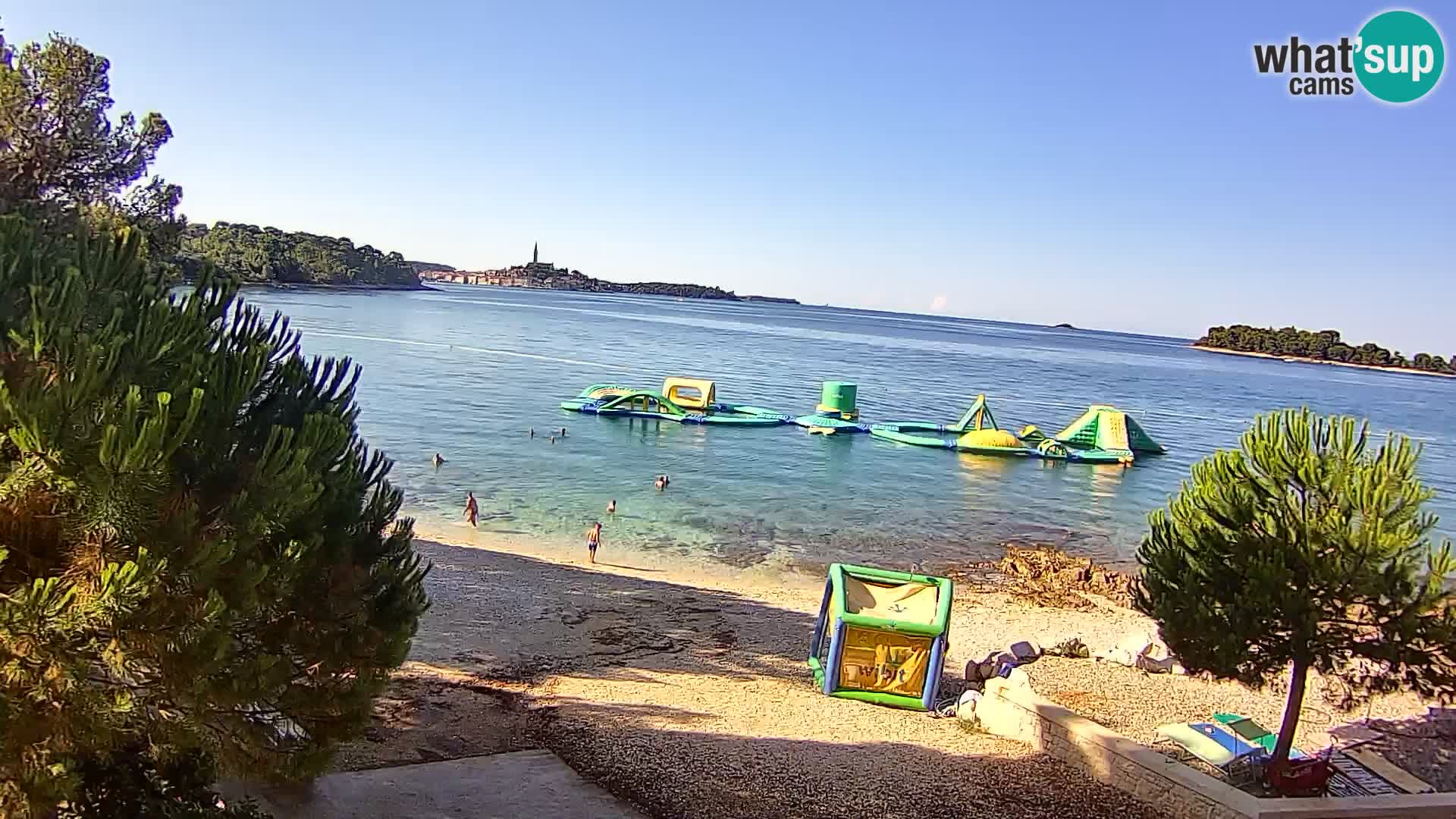 Web kamera Borik plaža Rovinj – Istra