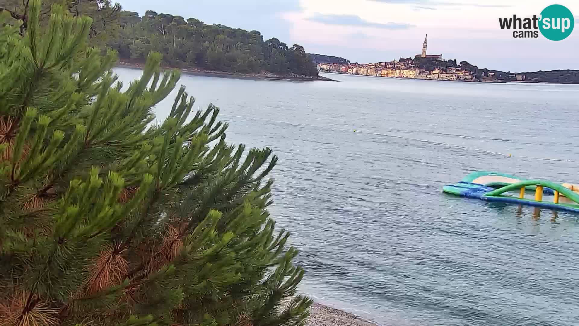 Webcam Spiaggia Borik a Rovigno – Istria
