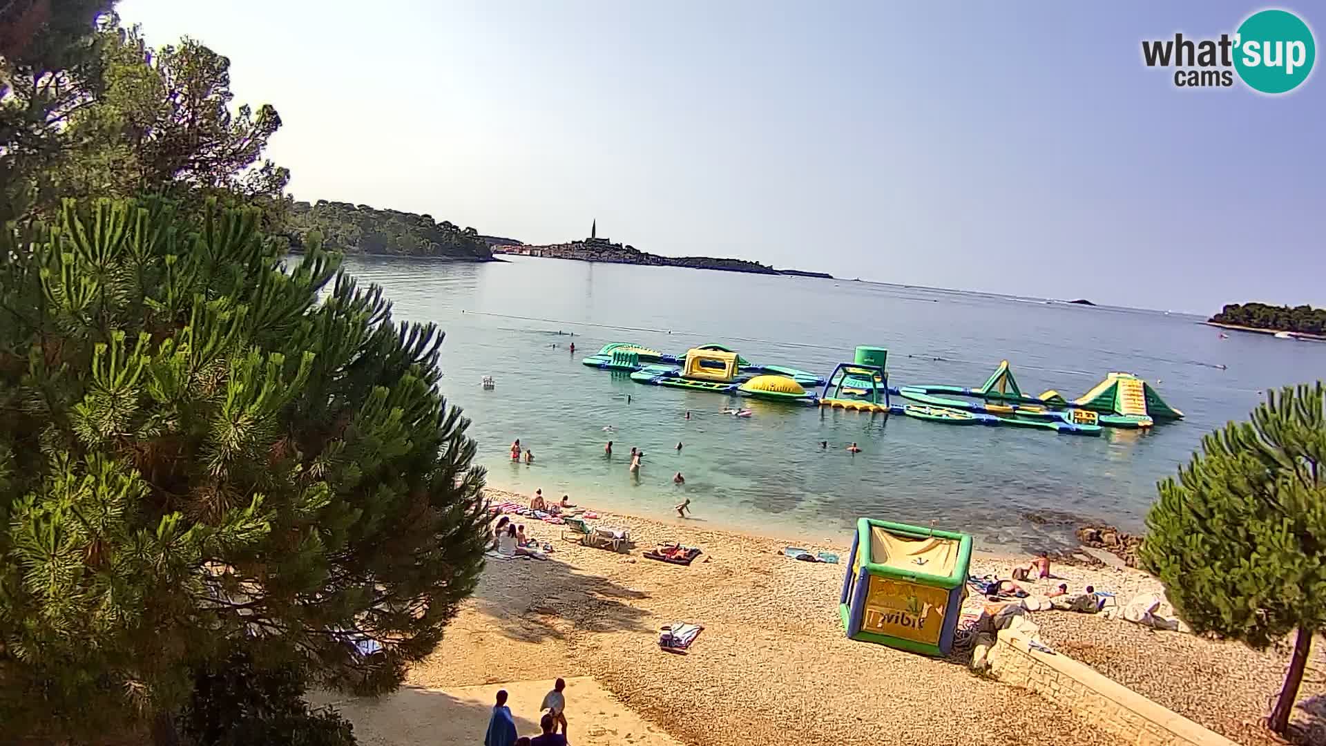 Livecam Borik plage Rovinj – Istrie