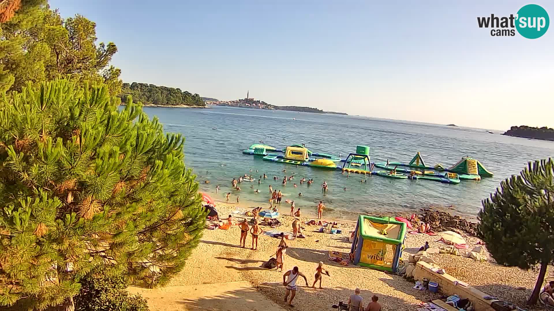 Camera en vivo Borik playa Rovinj – Istria