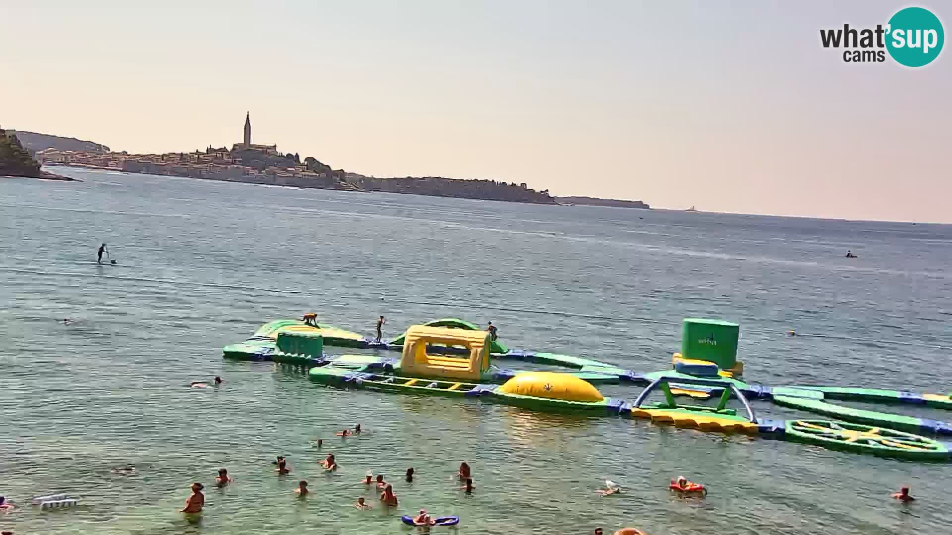 Spletna kamera plaža Borik Rovinj