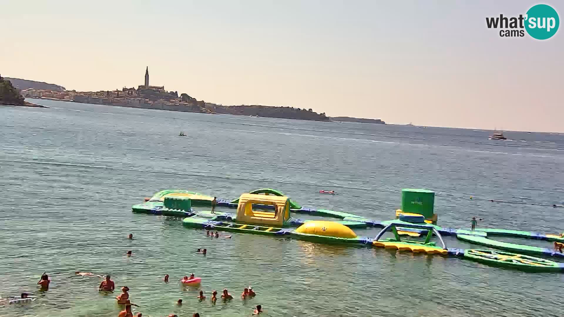Spletna kamera plaža Borik Rovinj