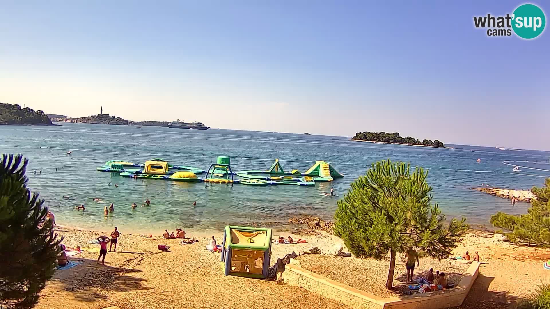 Livecam Borik plage Rovinj – Istrie