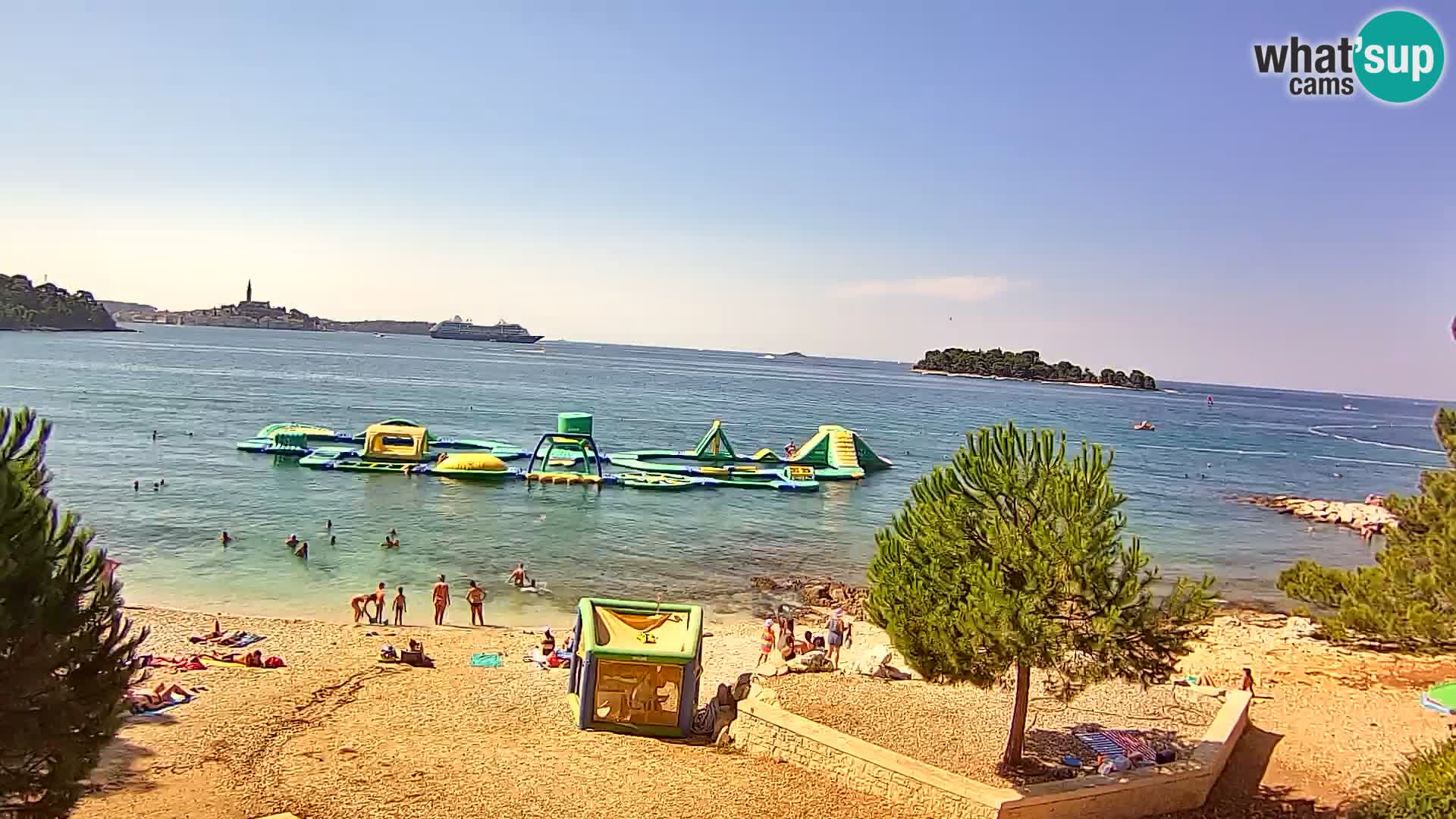 Livecam Borik plage Rovinj – Istrie