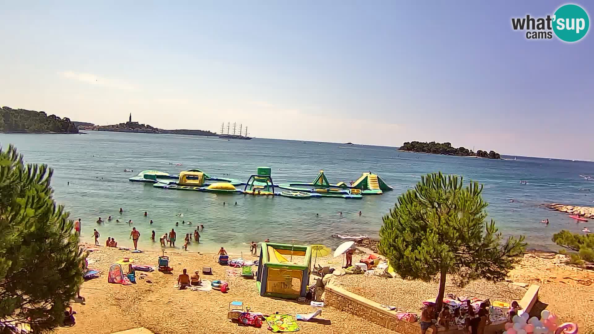 Livecam Borik plage Rovinj – Istrie