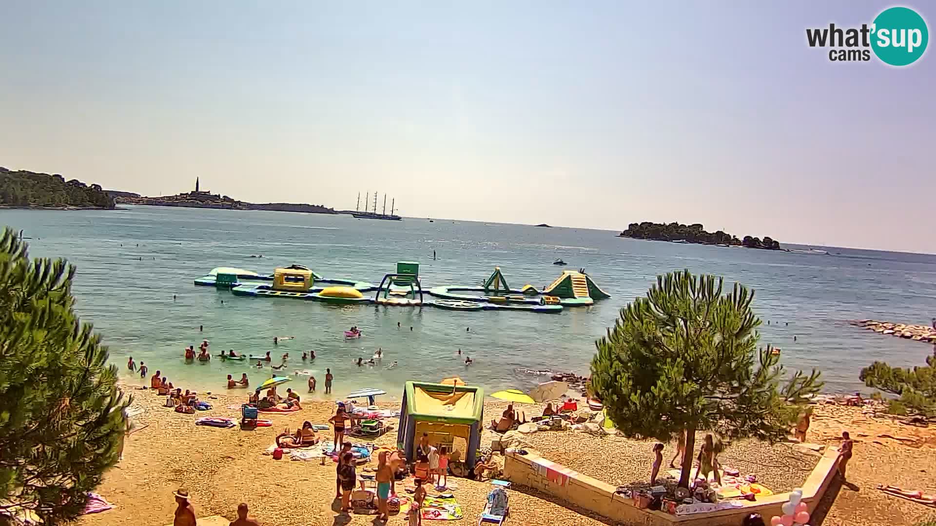 Livecam Borik plage Rovinj – Istrie