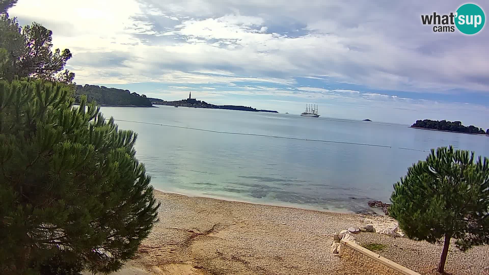 Livecam Borik plage Rovinj – Istrie