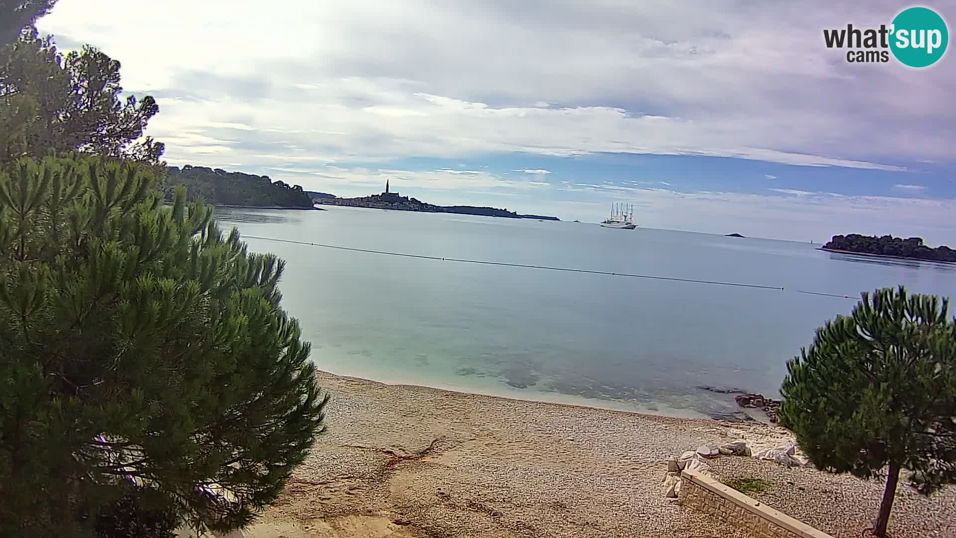 Web kamera Borik plaža Rovinj – Istra