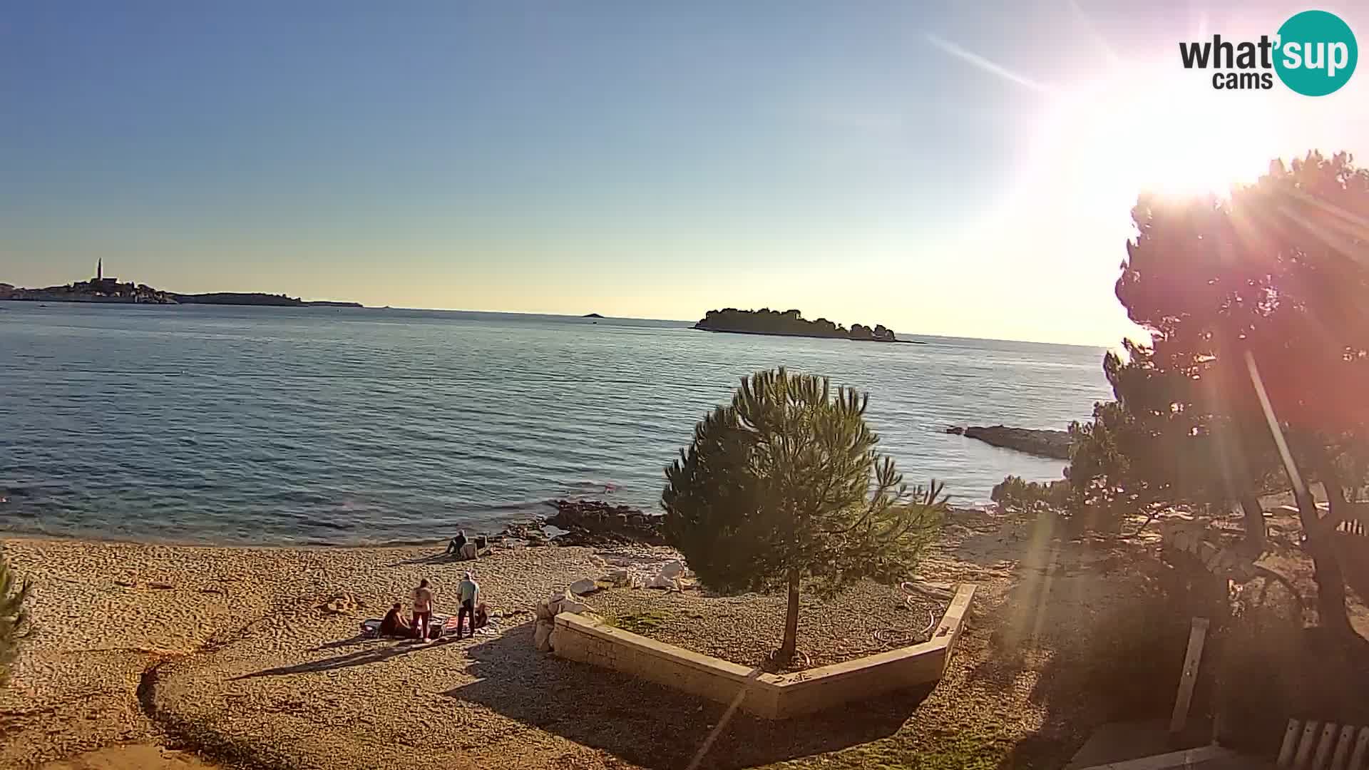 Web kamera Borik plaža Rovinj – Istra