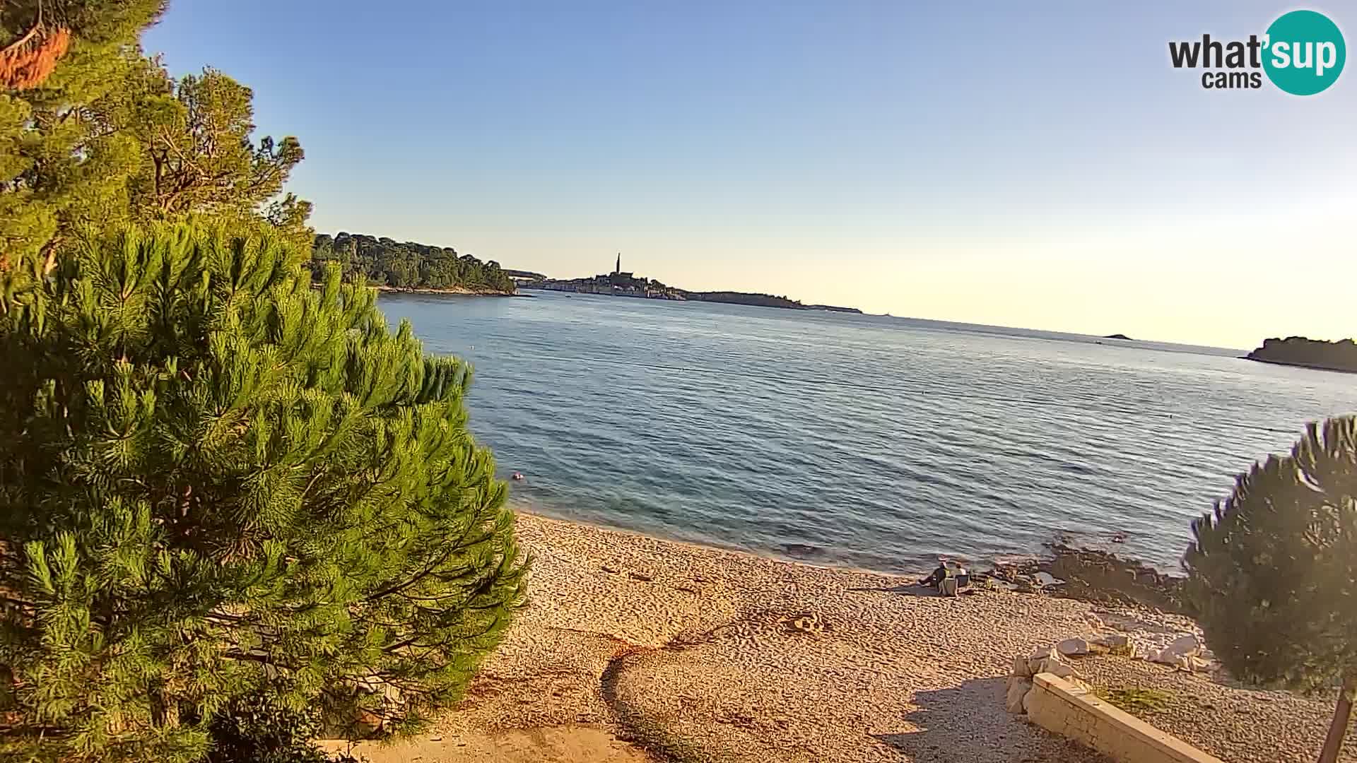 Web kamera Borik plaža Rovinj – Istra