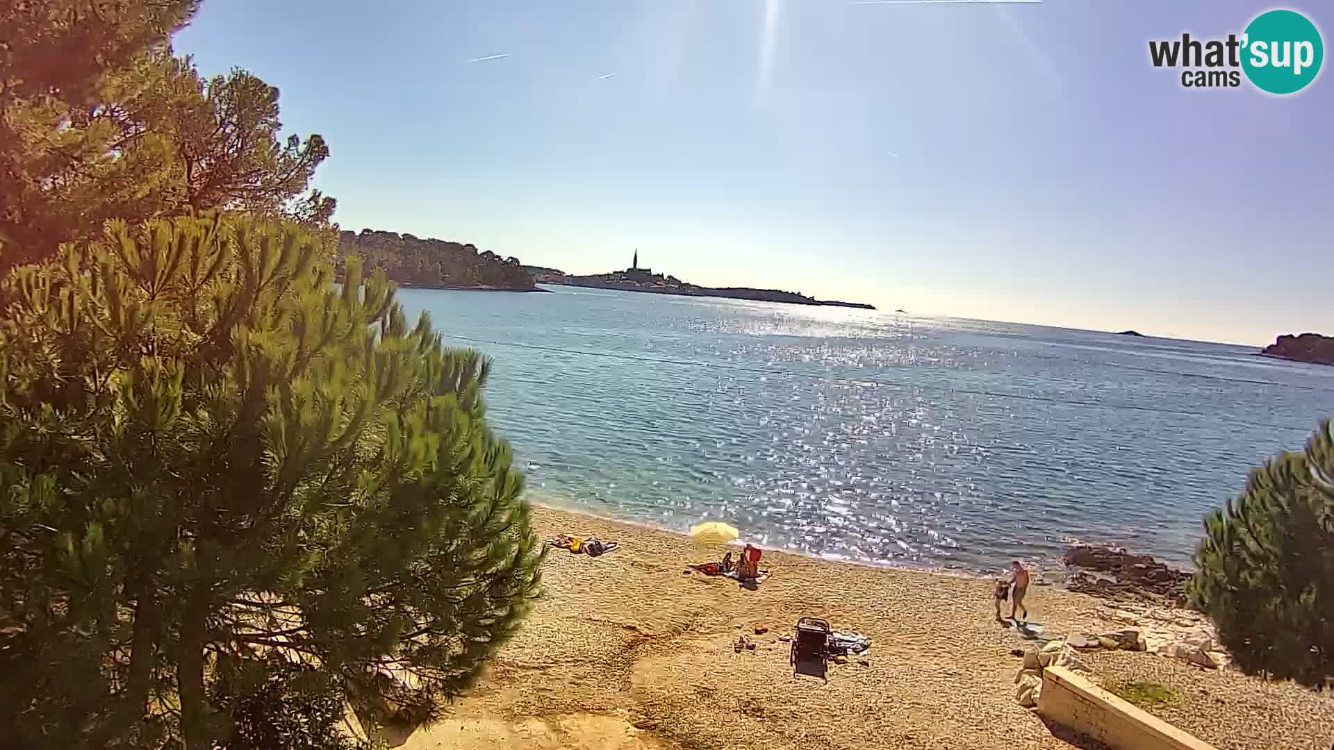 Livecam Borik plage Rovinj – Istrie