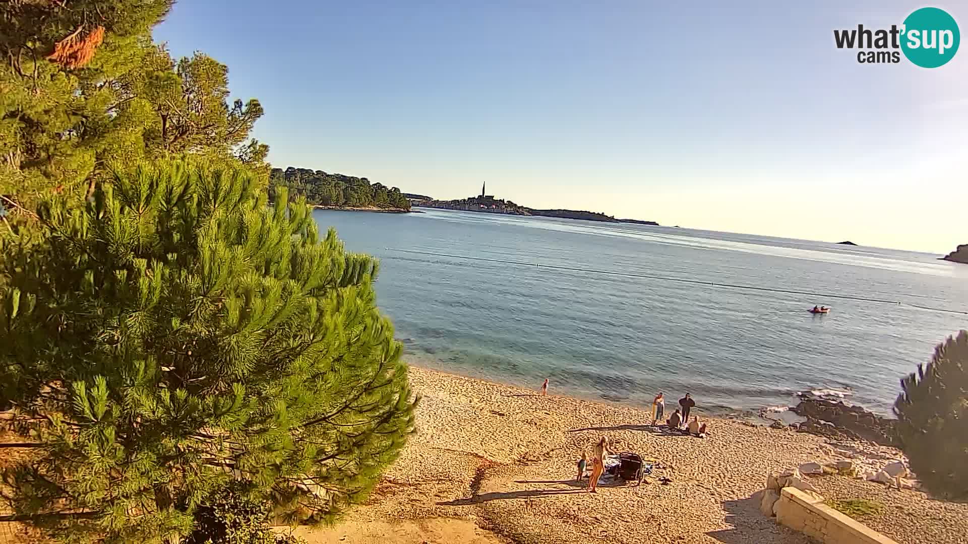 Livecam Borik plage Rovinj – Istrie