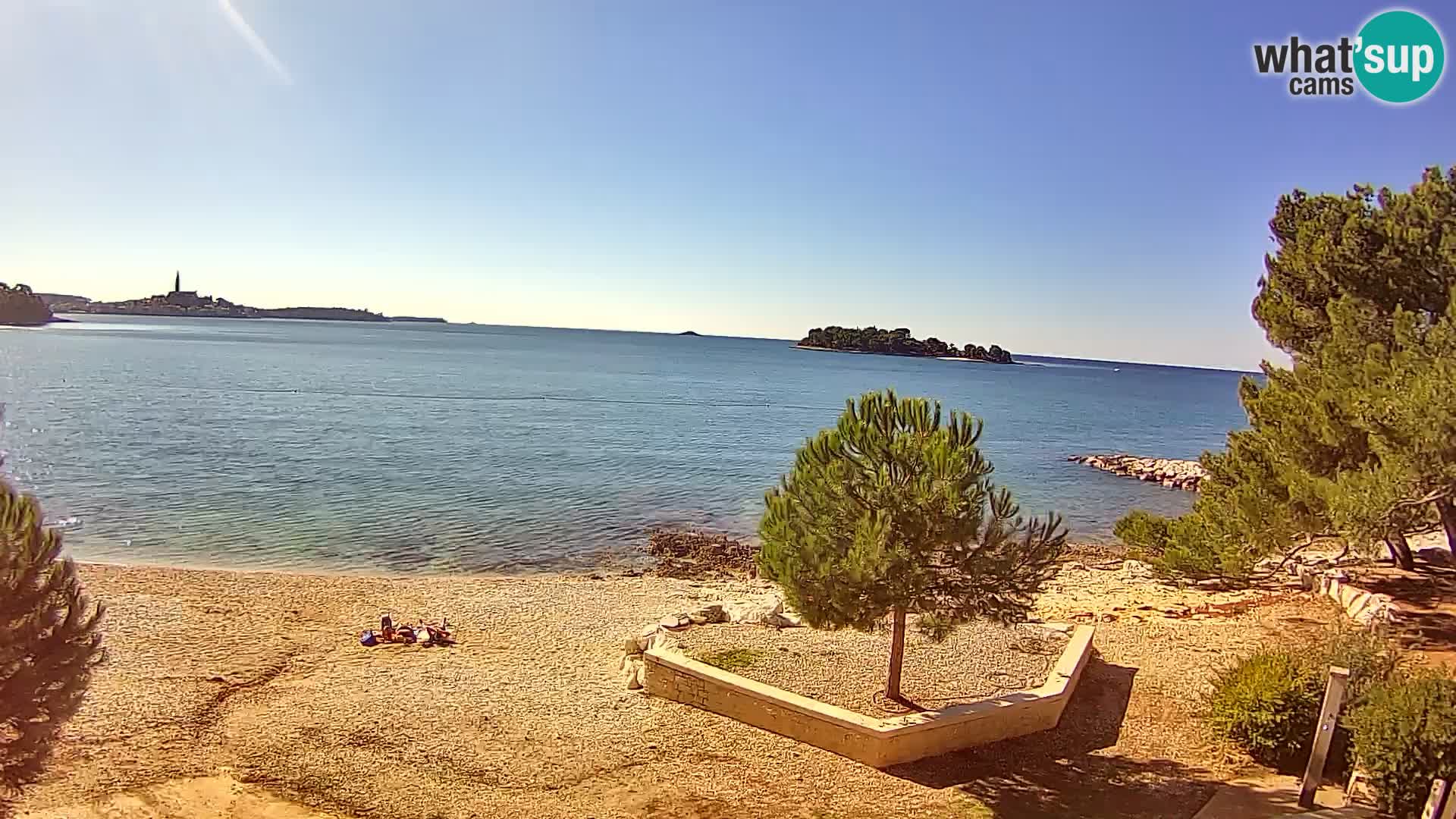 Webcam Borik Strand Rovinj – Istrien