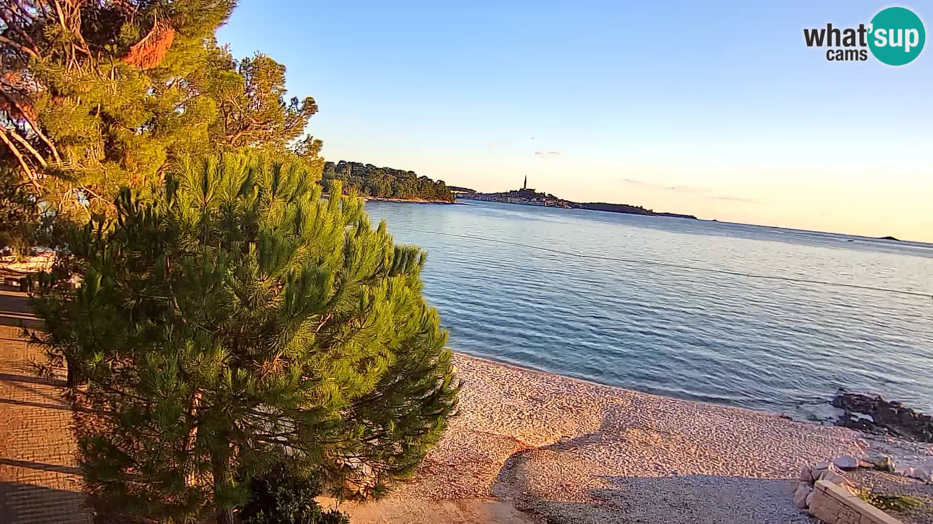 Camera en vivo Borik playa Rovinj – Istria